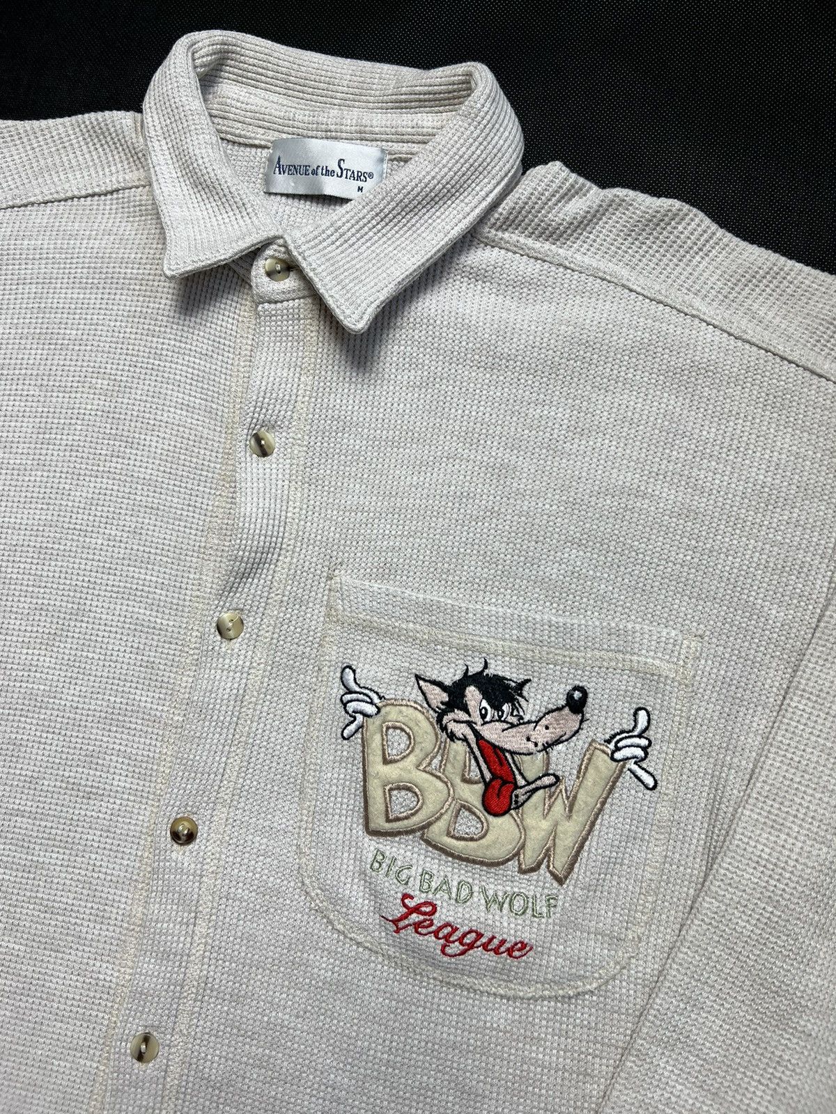 Disney × Vintage Sweatshirt Disney Big Bad Wolf Vintage 90’s Size US M / EU 48-50 / 2 - 2 Thumbnail