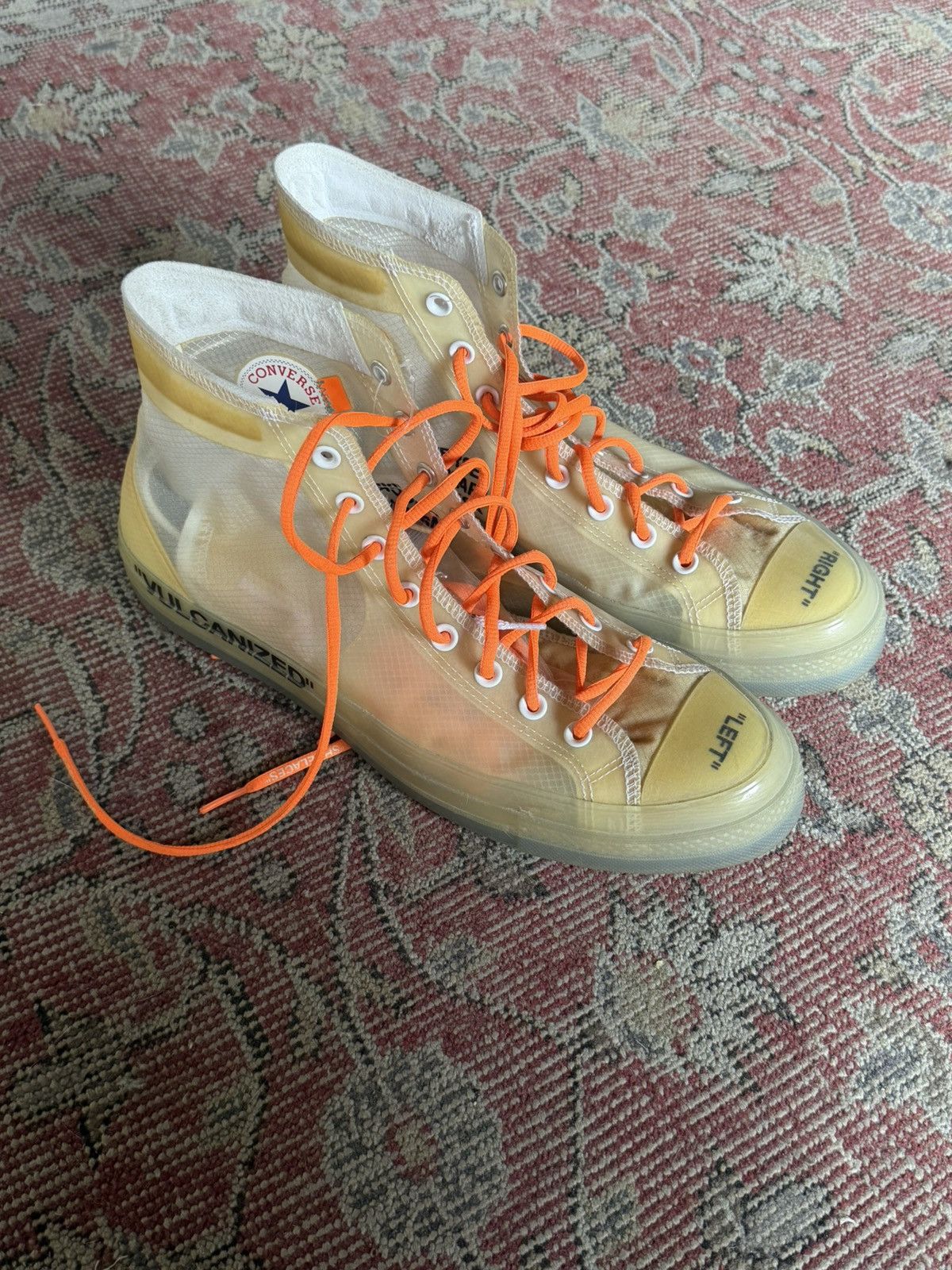Converse × Off-White Convere x off white cirgil abloh Size US 13 / EU 46 - 1 Thumbnail