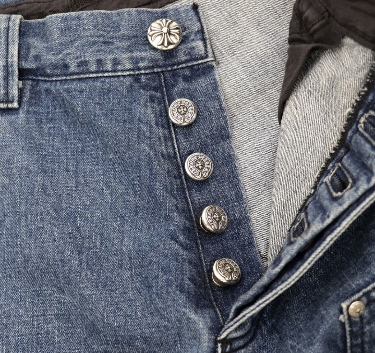 Chrome Hearts Chrome Hearts Denim Carpenter Shorts Size US 30 / EU 46 - 3 Thumbnail