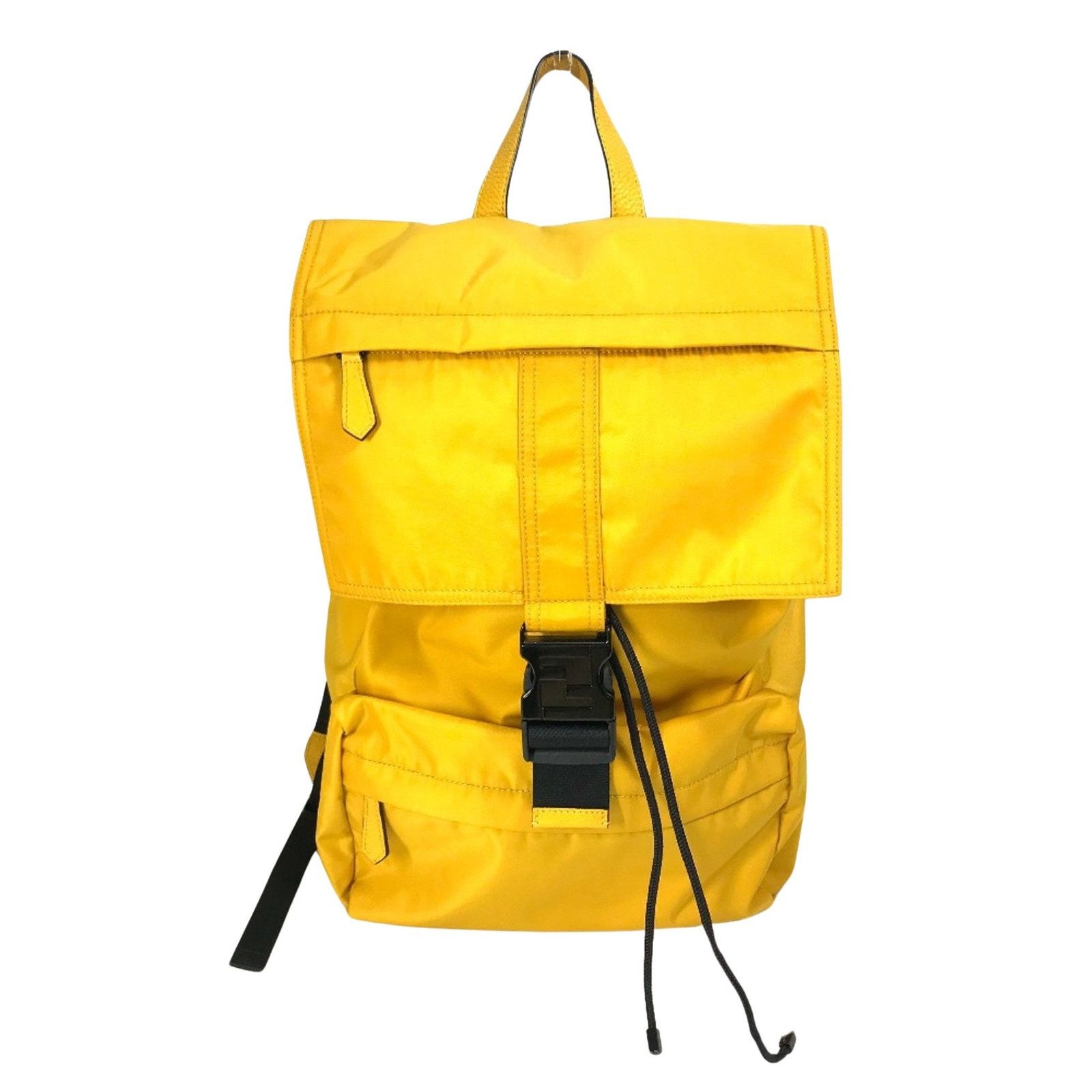 Fendi Yellow Synthetic Ff