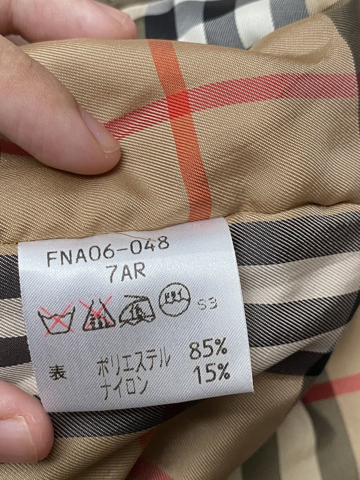 Burberry × Burberry Prorsum × Vintage Rare Design Vintage Burberry's Nova Check Trench Coat 1990s Size US M / EU 48-50 / 2 - 10 Thumbnail