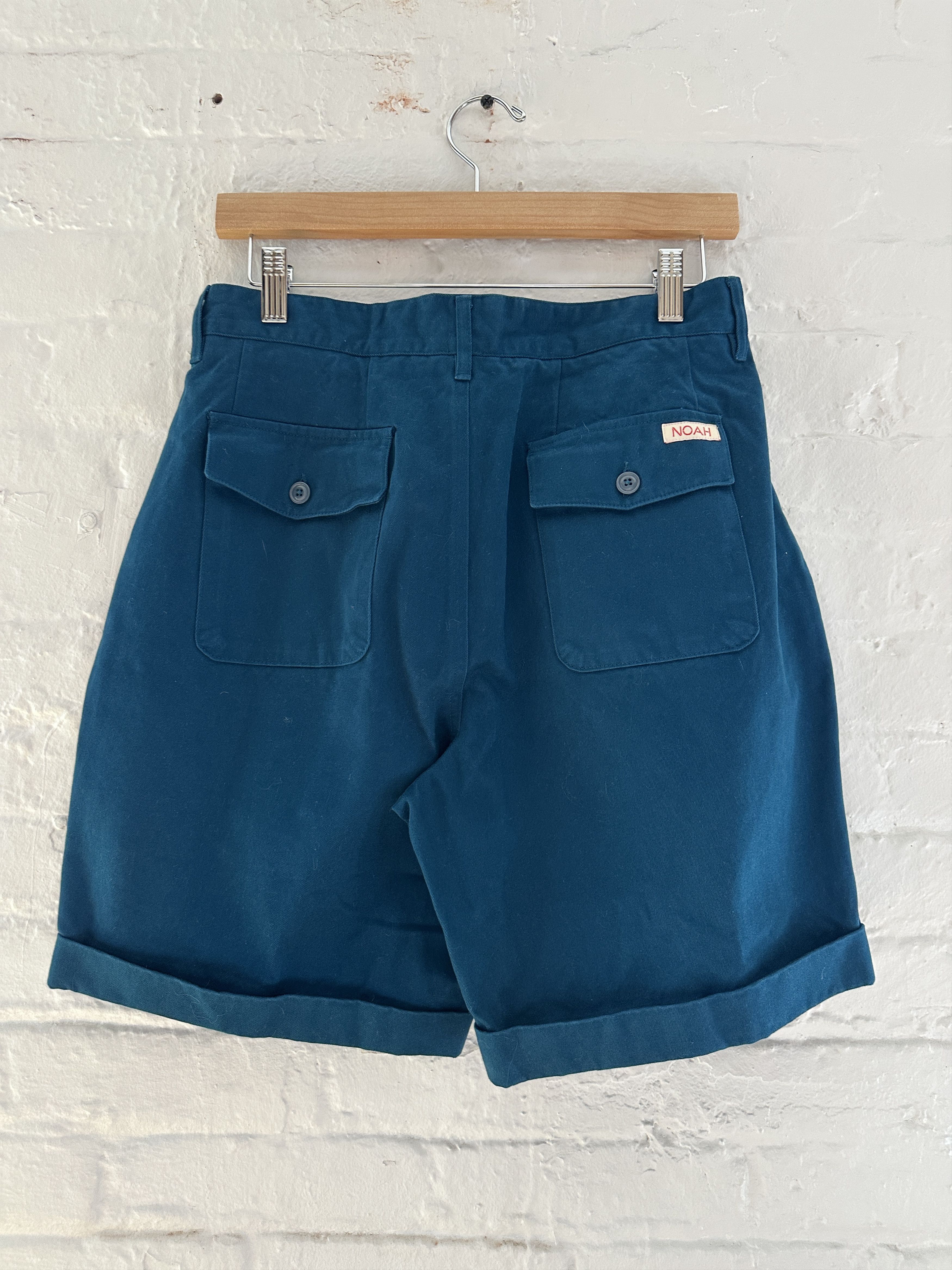 Noah Noah Pleated Military Shorts Size US 30 / EU 46 - 2 Thumbnail