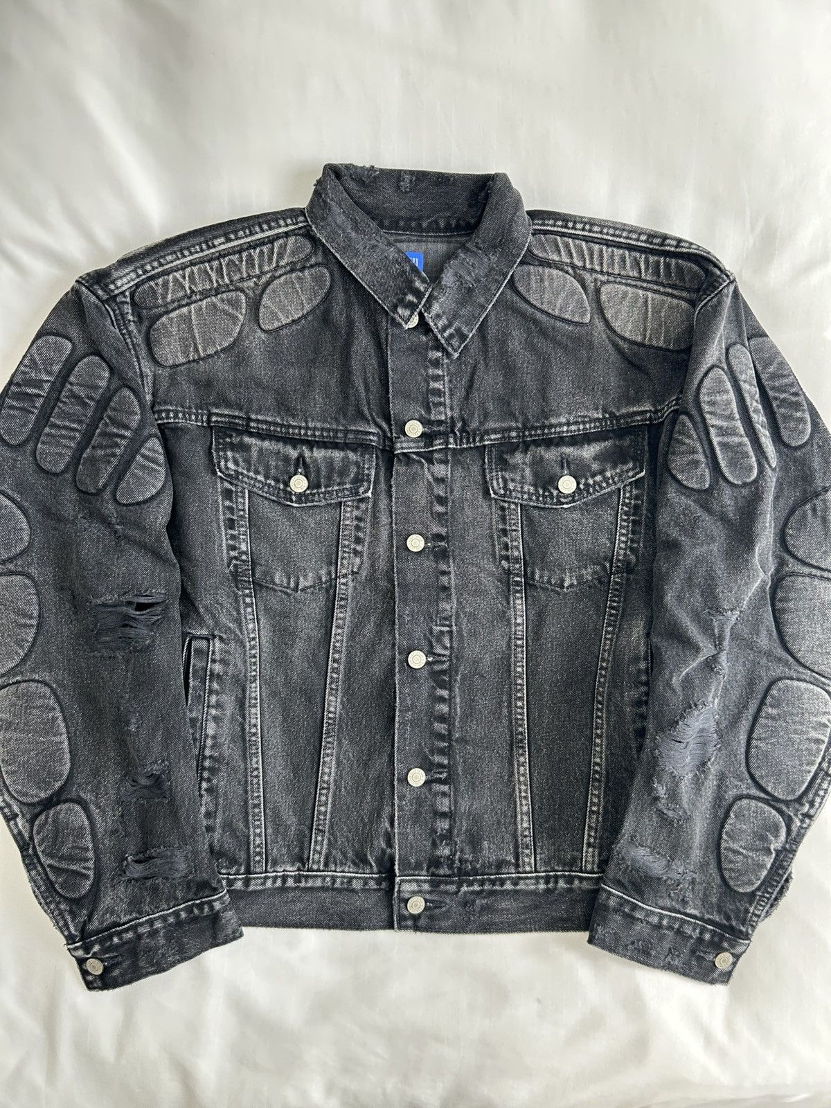 Balenciaga × Gap × Yeezy Yeezy Gap Padded Denim Jacket