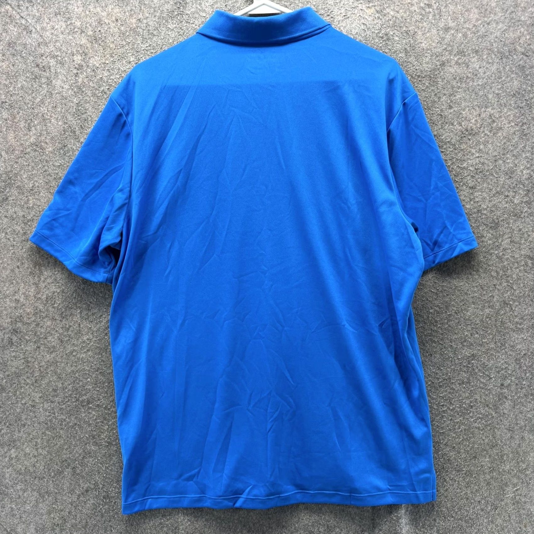 Adidas Adidas Golf Polo Shirt Mens L Blue Solid Performance Short Sleeve Stretch Shirt Size US L / EU 52-54 / 3 - 2 Thumbnail