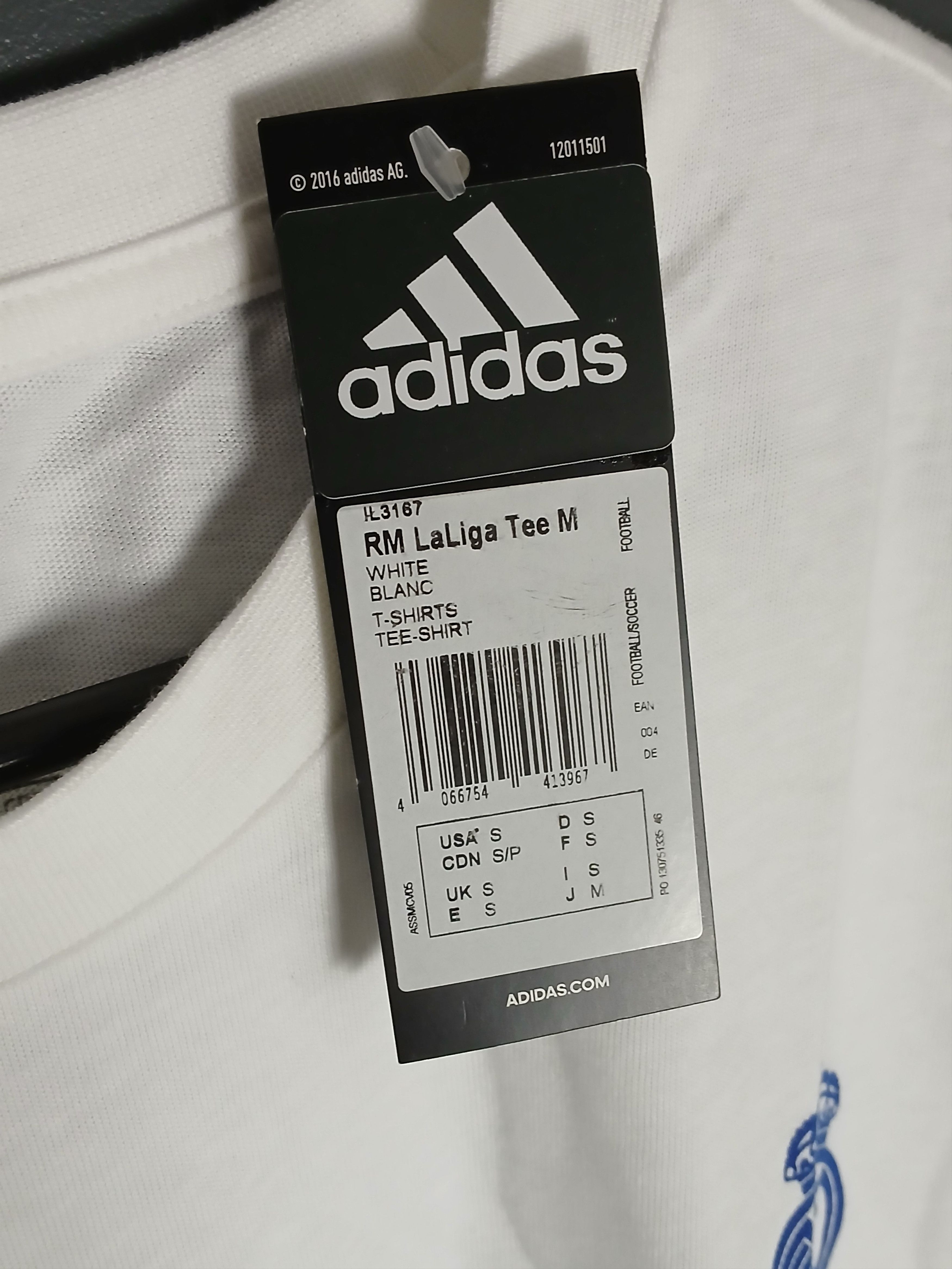 Adidas New Real Madrid 35 Campeones Laliga Football T-Shirt Size US S / EU 44-46 / 1 - 9 Thumbnail