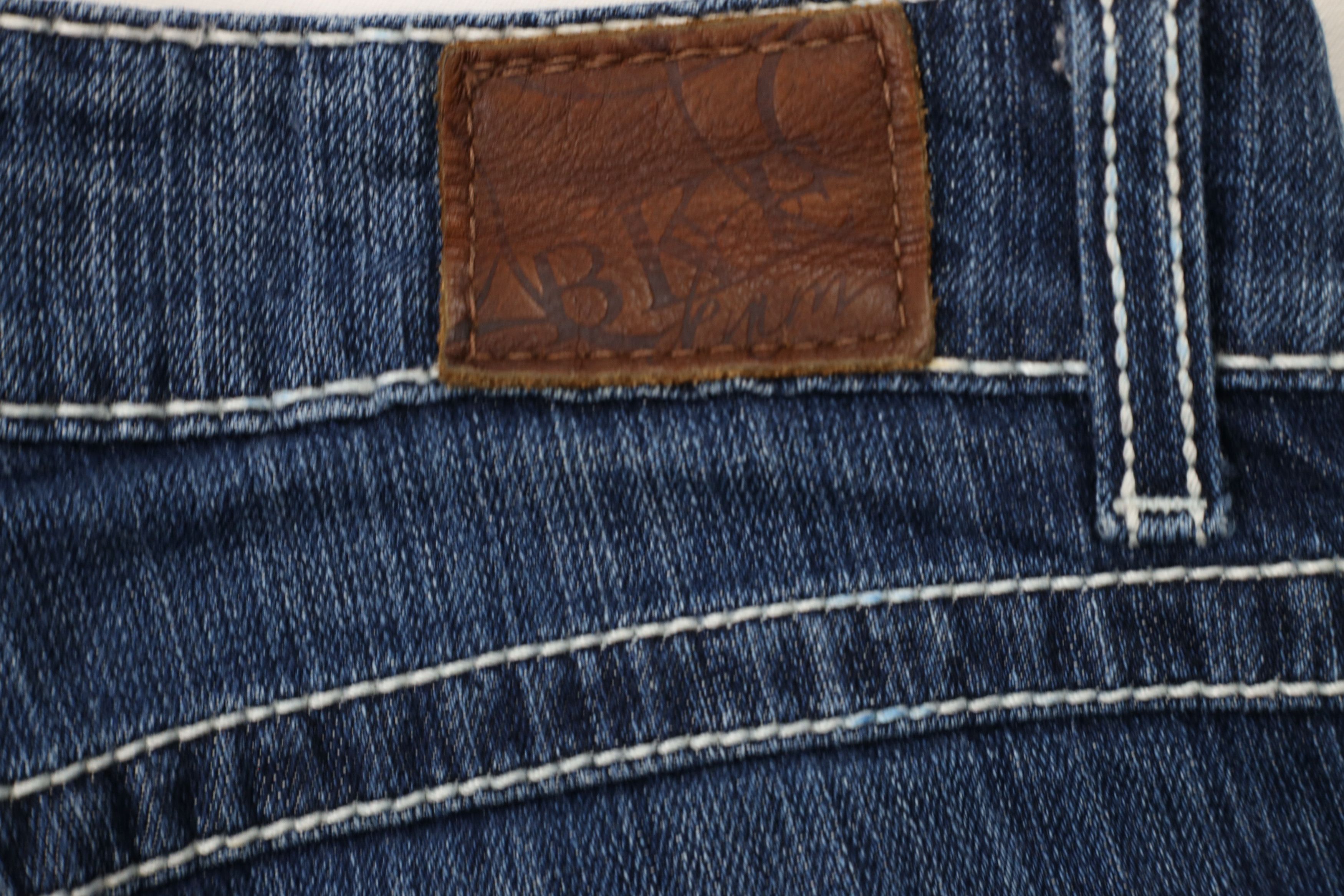 Vintage Buckle BKE Thick Stitch Culture Bootcut Flared Denim Jeans Size 25" / US 0 / IT 36 - 13 Thumbnail