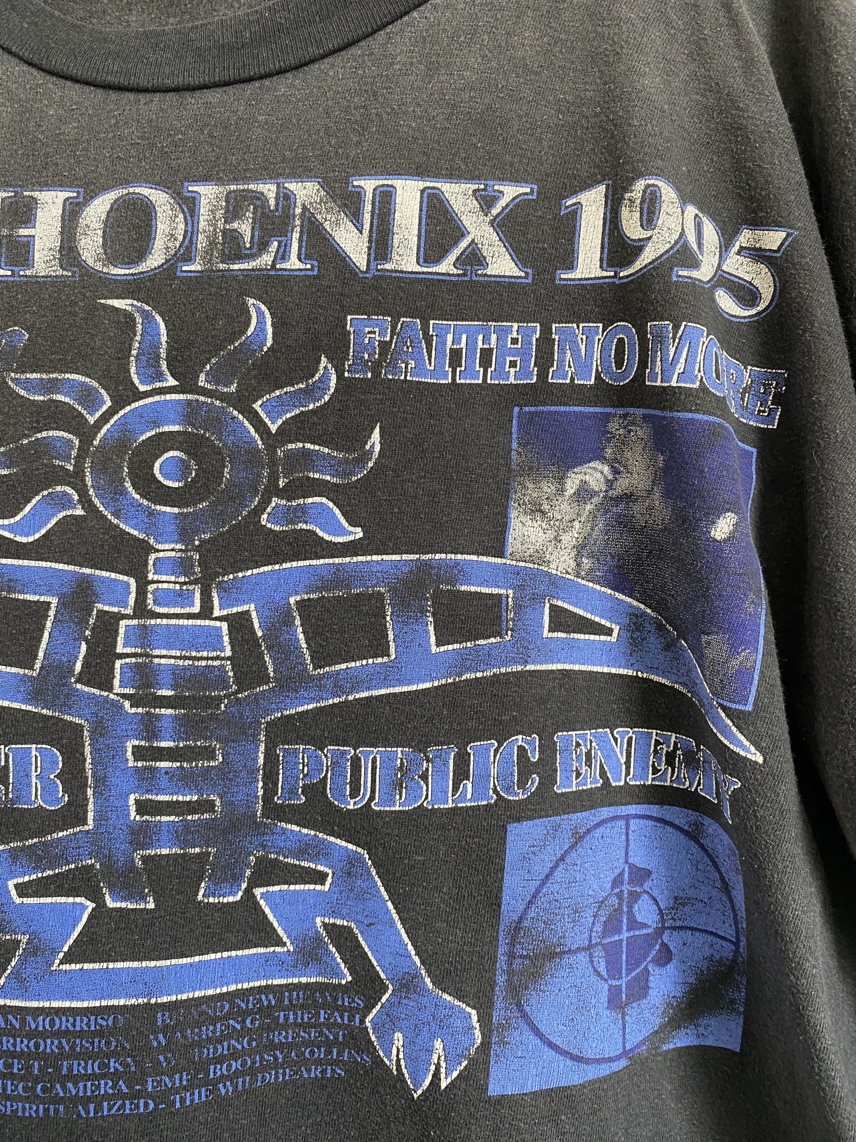 Band Tees × Vintage RARE Vintage The Phoenix 1995 Festival Long sleeve t-shirt Size US L / EU 52-54 / 3 - 4 Thumbnail