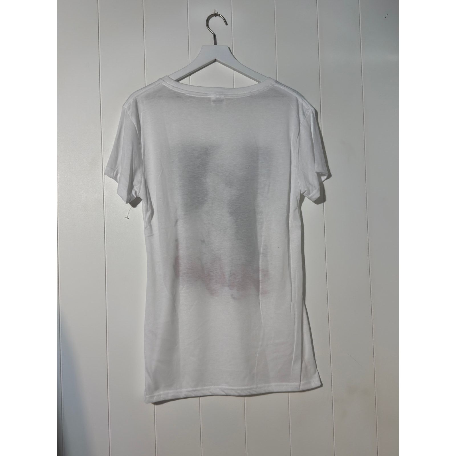 Other Aaliyah Graphic T-Shirt White Short Sleeve Band T-Shirt 2XL Size L / US 10 / IT 46 - 3 Thumbnail
