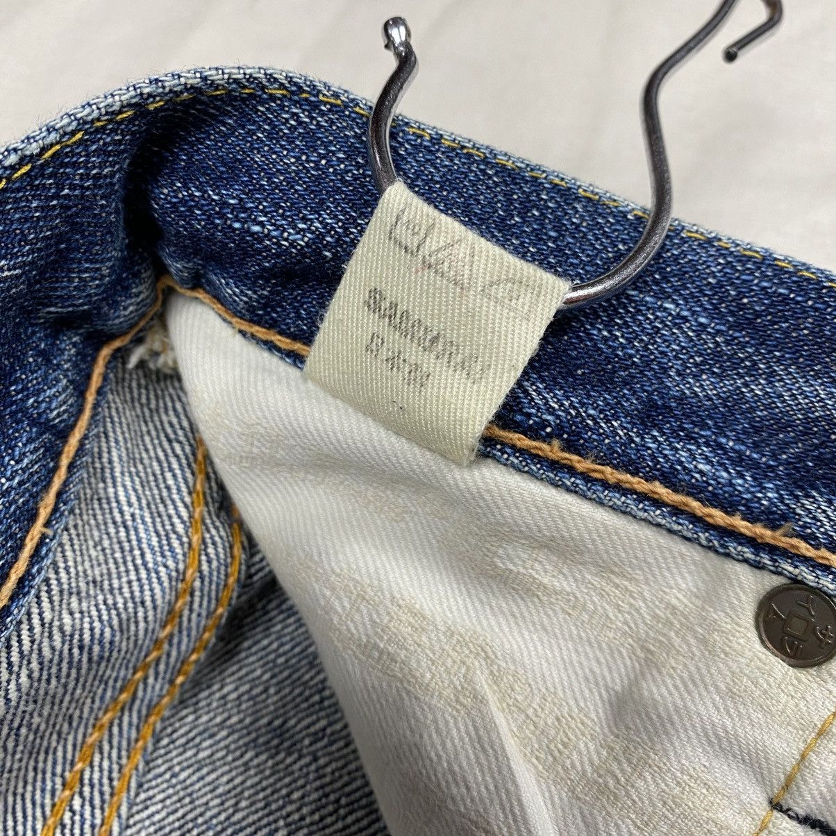 Samurai Jeans Samurai Jeans Lot 10 Blue Washed Selvedge Denim Pants Size US 29 - 15 Thumbnail