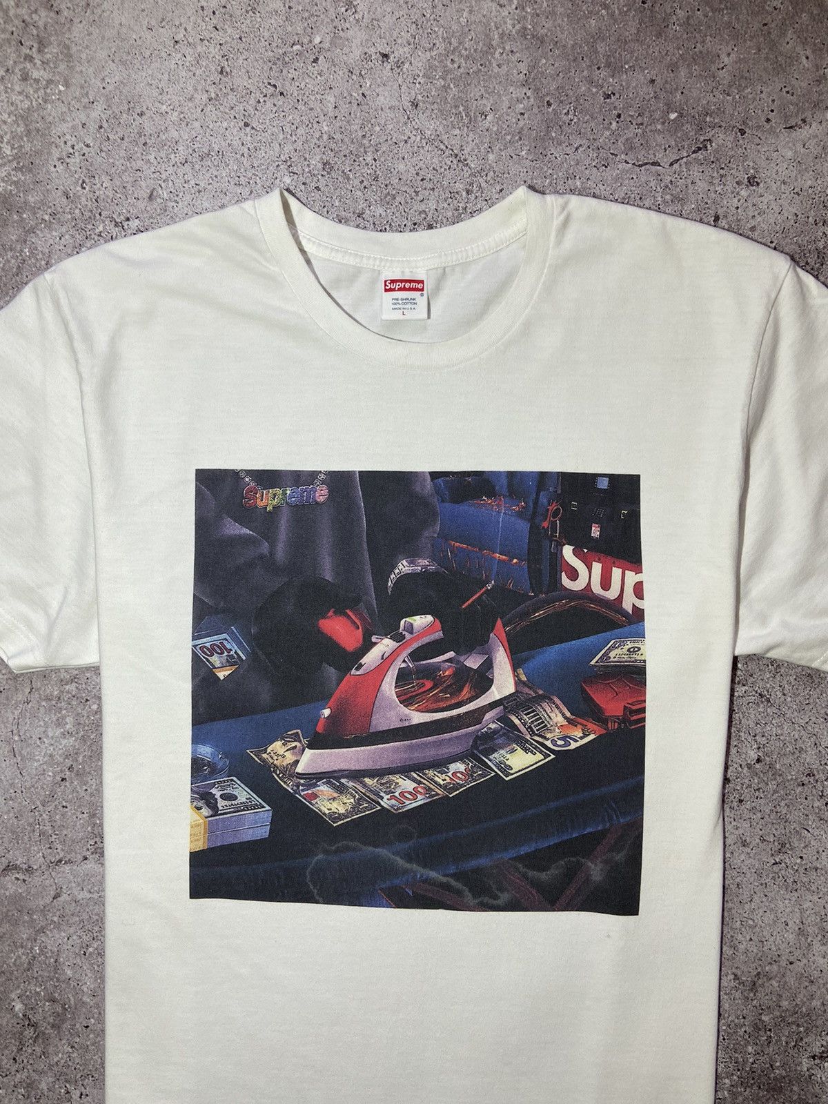Supreme 💥Supreme white printed logo t-shirt‼️ Size US L / EU 52-54 / 3 - 2 Thumbnail