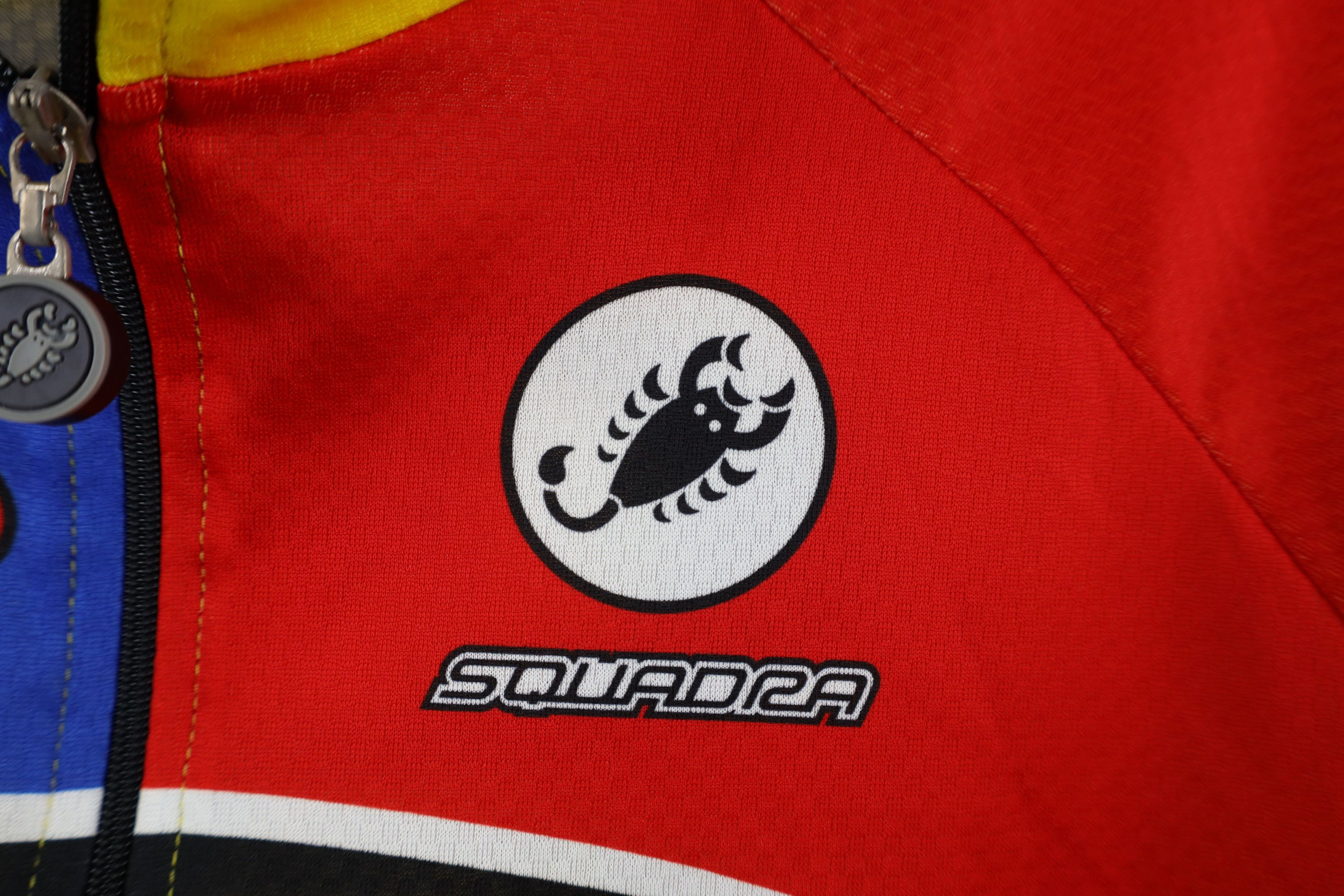 Vintage Vintage Squadra Raglan Sleeve Bicycle Cycling Jersey USA Size US XL / EU 56 / 4 - 4 Thumbnail