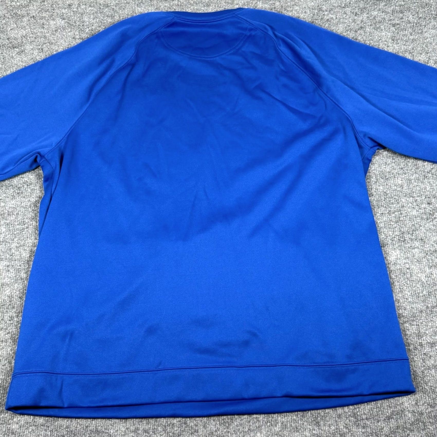 Duluth Trading Company Duluth XL Crewneck Pullover Sweatshirt Kangaroo Pocket Outdoors Hiking Workwear Blue Mens Long Sleeve Shirt Size US XL / EU 56 / 4 - 4 Thumbnail