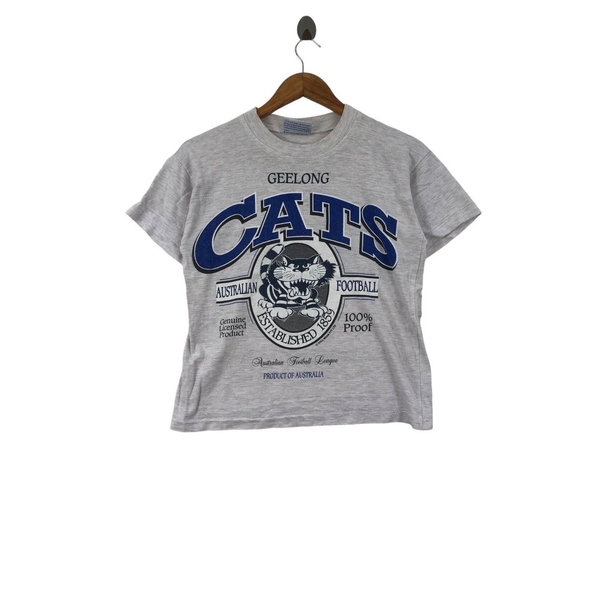 Vintage Vintage 90s Aussie GEELONG CATS Australian Football Gmhba Size S / US 4 / IT 40 - 1 Thumbnail