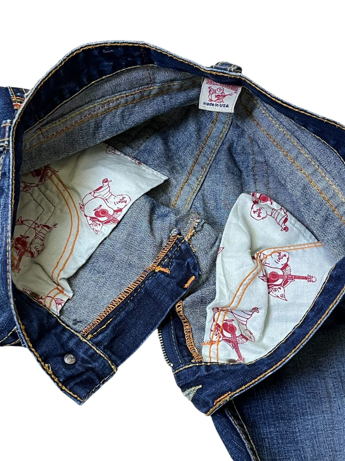 True Religion 🔥FLARE🔥TRUE RELIGION JOEY BIG T FLARED JEANS Size US 34 / EU 50 - 11 Thumbnail