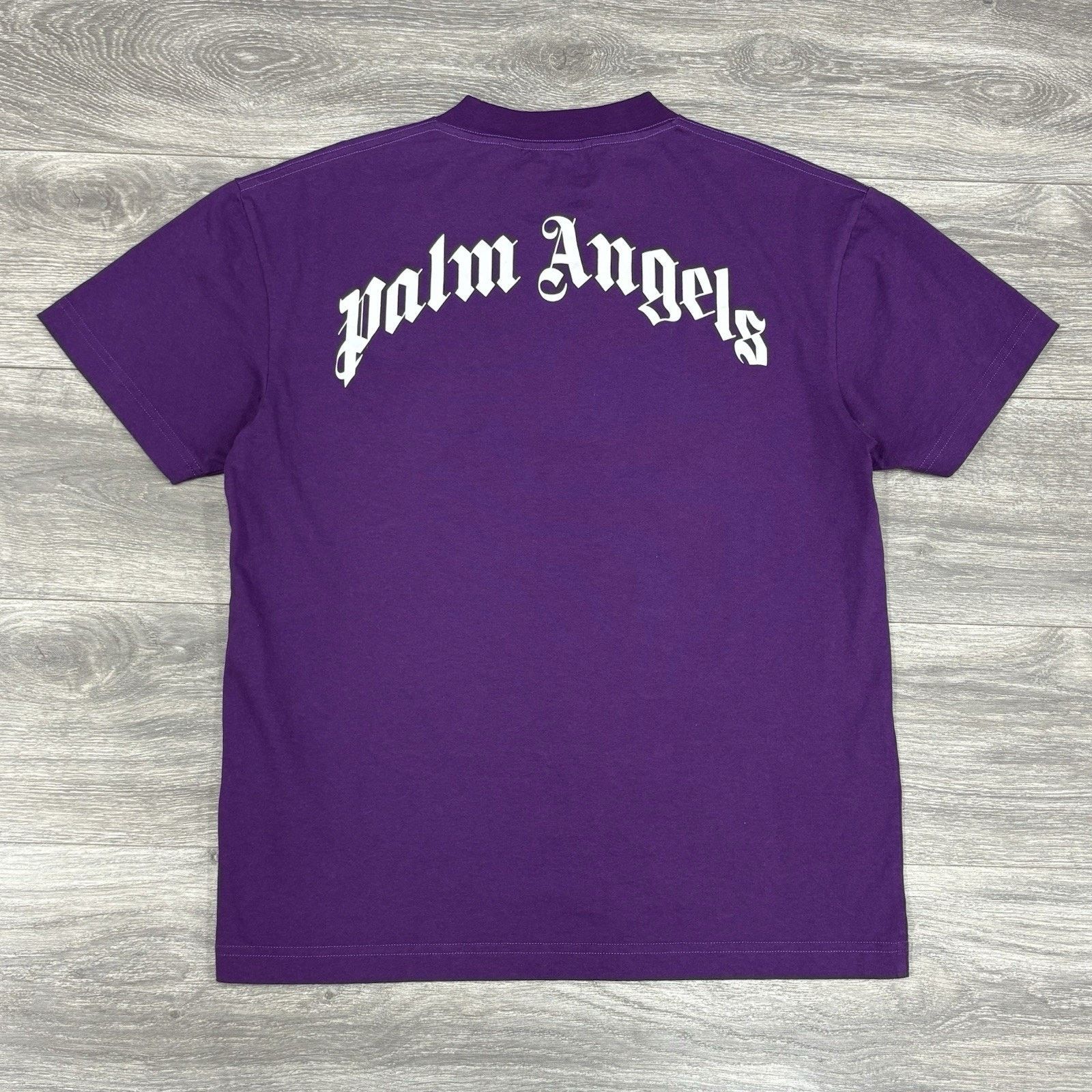 Palm Angels Palm Angels Bear Classic Tee ' Purple Brown ' | GREAT COND! Size US M / EU 48-50 / 2 - 7 Thumbnail