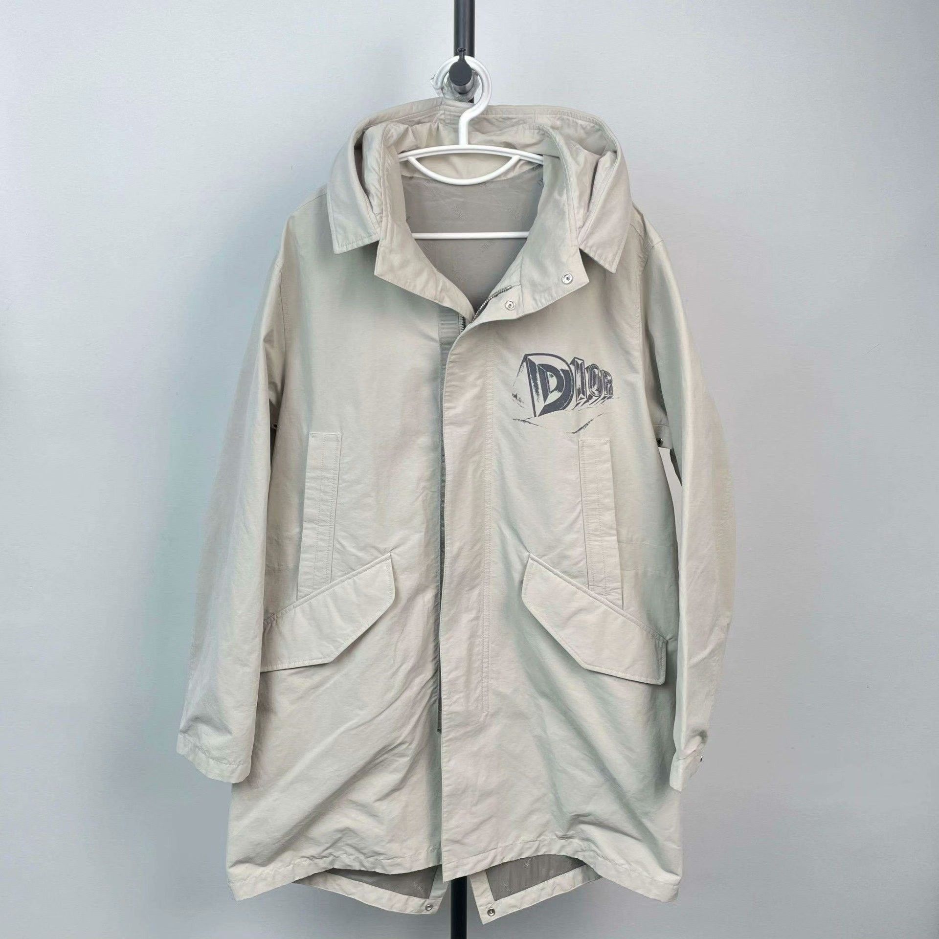 Dior Dior Gray Light Jacket 48 Men Size US XL / EU 56 / 4 - 1 Thumbnail