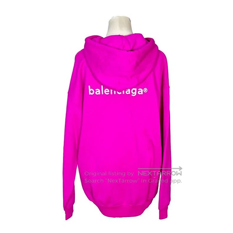 Balenciaga Balenciaga Zip Hooded Sweatshirt Size US S / EU 44-46 / 1 - 2 Thumbnail
