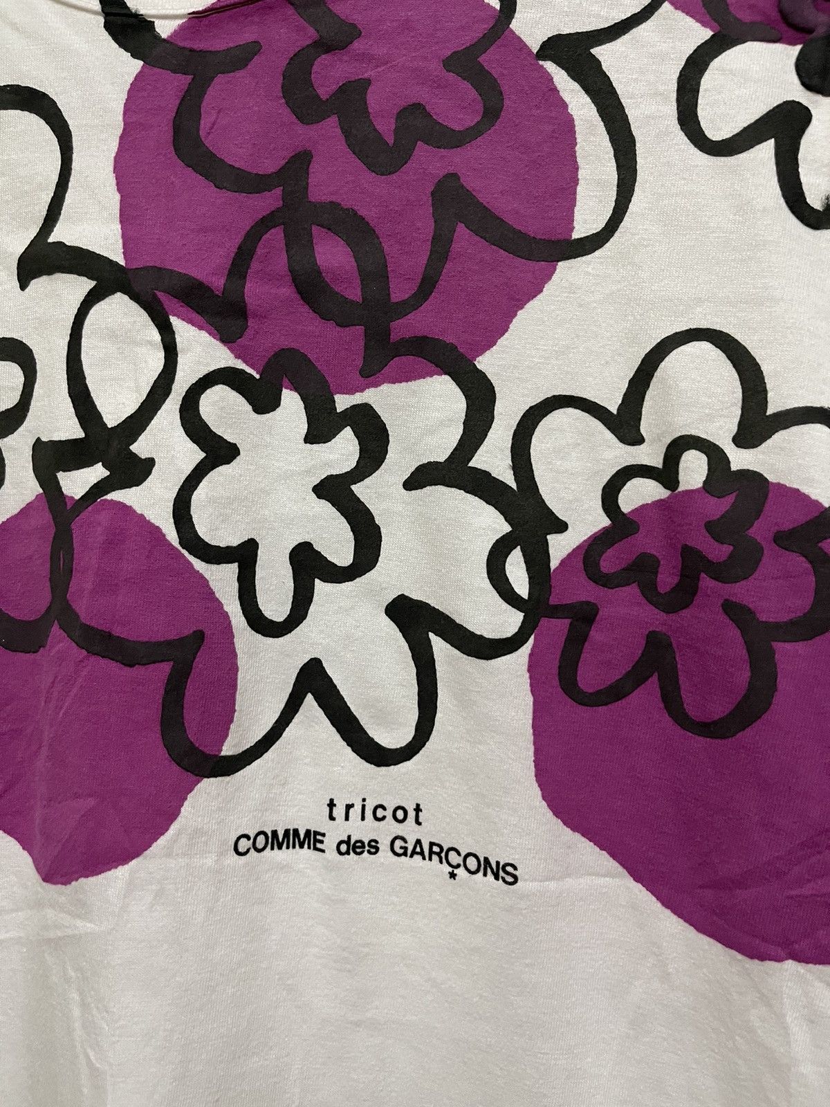 Comme des Garcons Tricot Comme des Garcon Flower Printed AD2009 Size US S / EU 44-46 / 1 - 7 Thumbnail