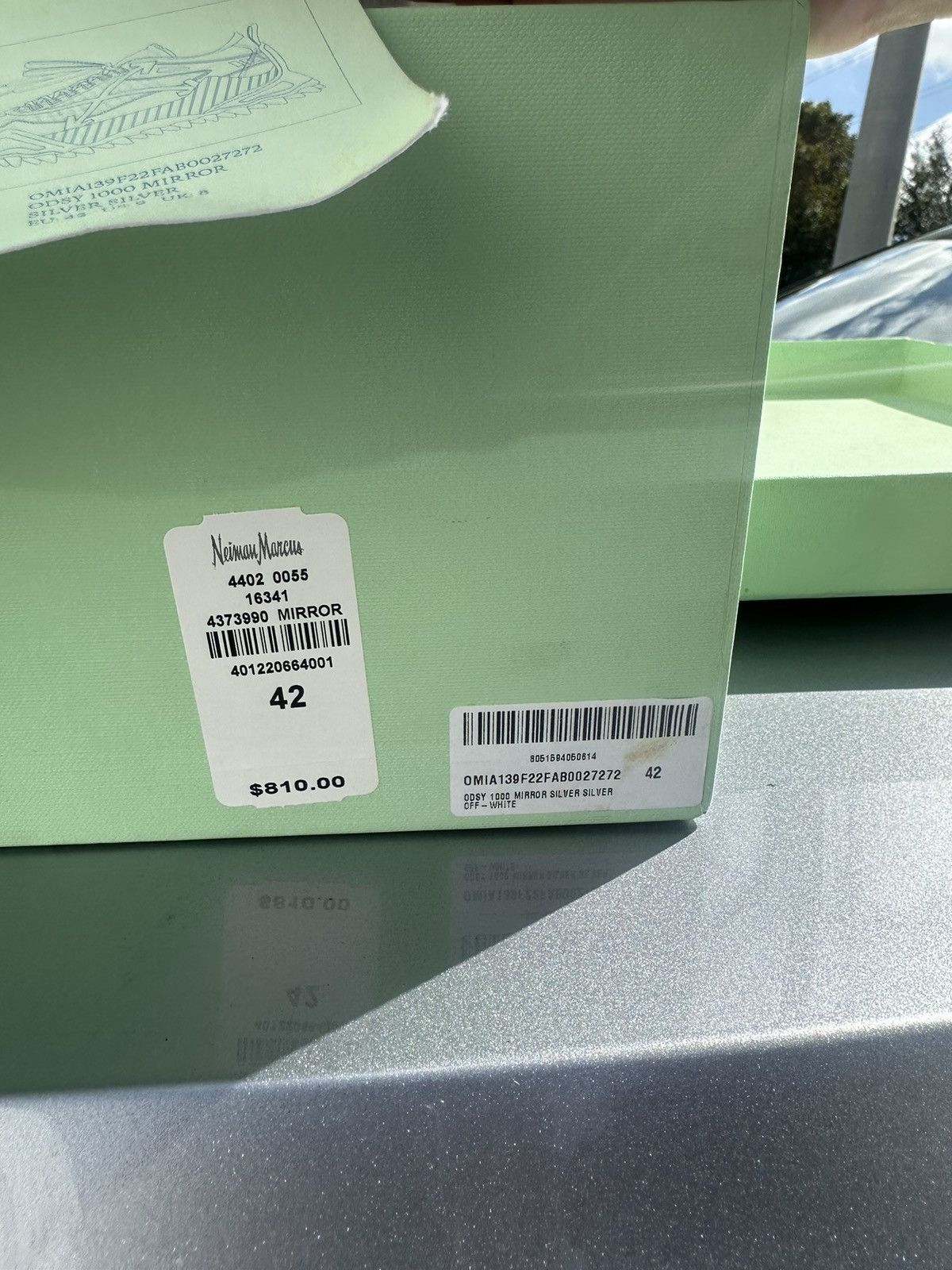 Off-White Off-White Odsy 1000 Mirror Size US 9 / EU 42 - 12 Thumbnail