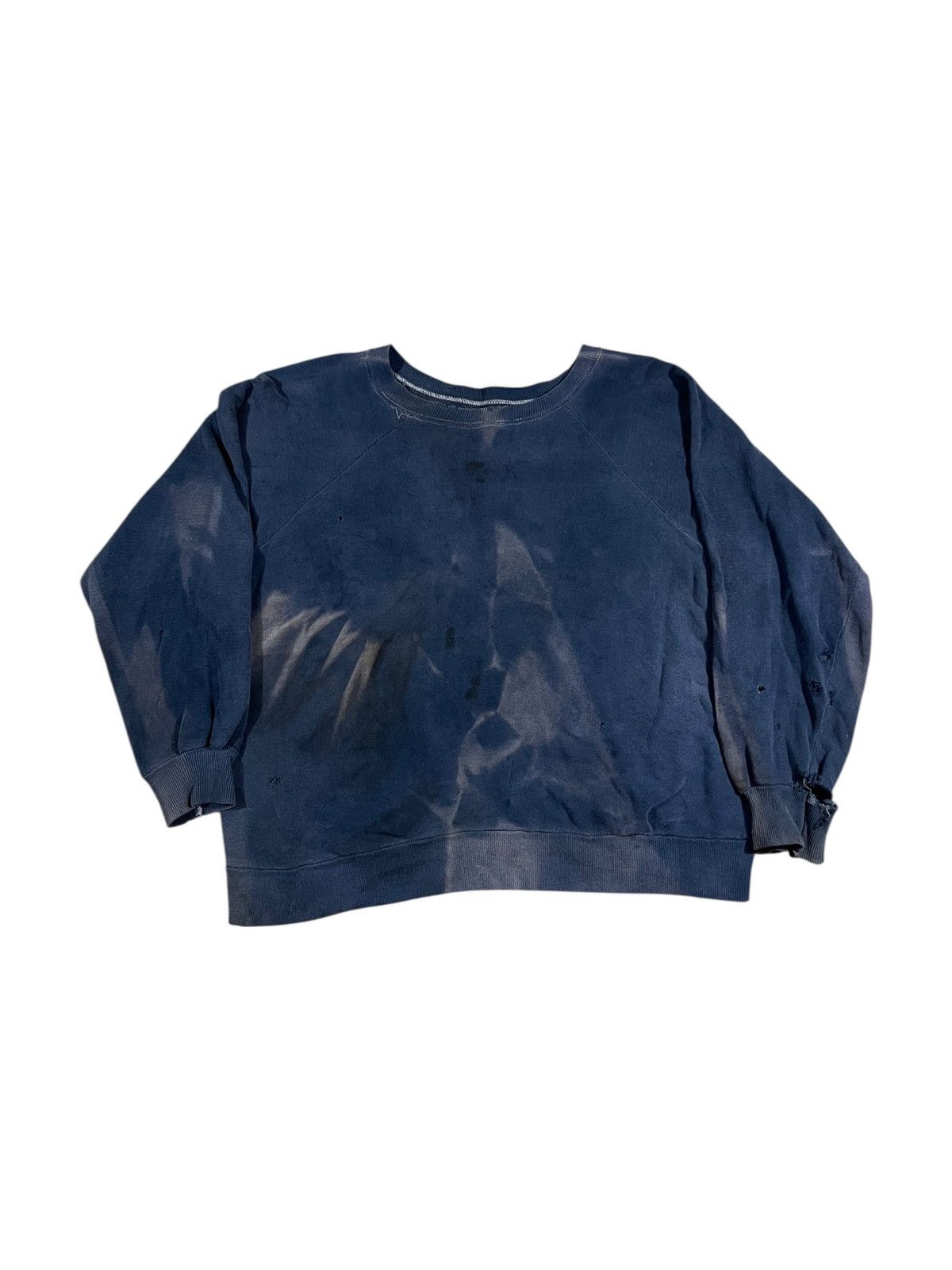 60s 70s vintage sweat 60〜70s Flock Print vintage Sweat フロッキー