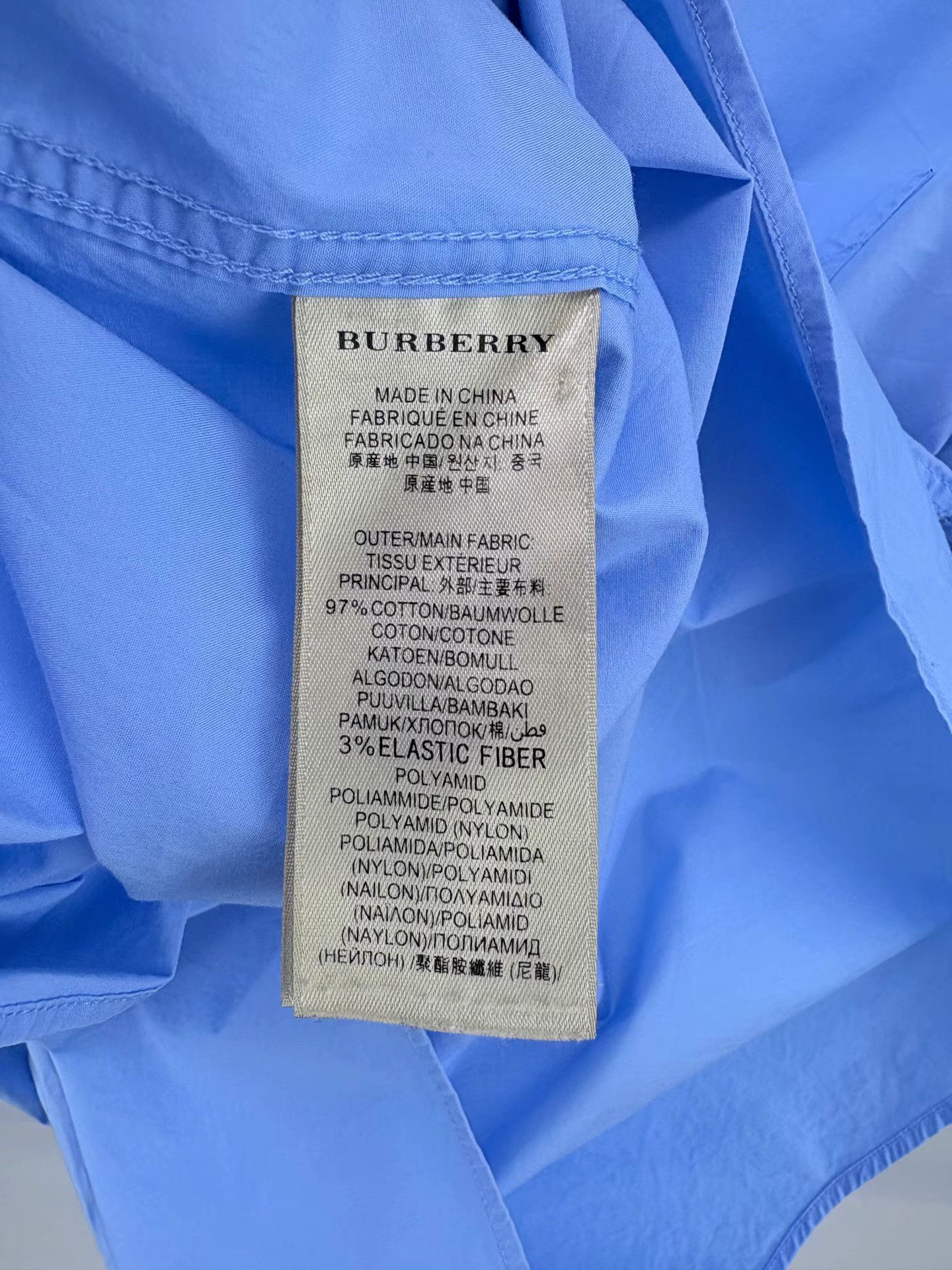 Burberry BURBERRY Horse Embroidery Short Sleeve Shirt Size US M / EU 48-50 / 2 - 5 Thumbnail