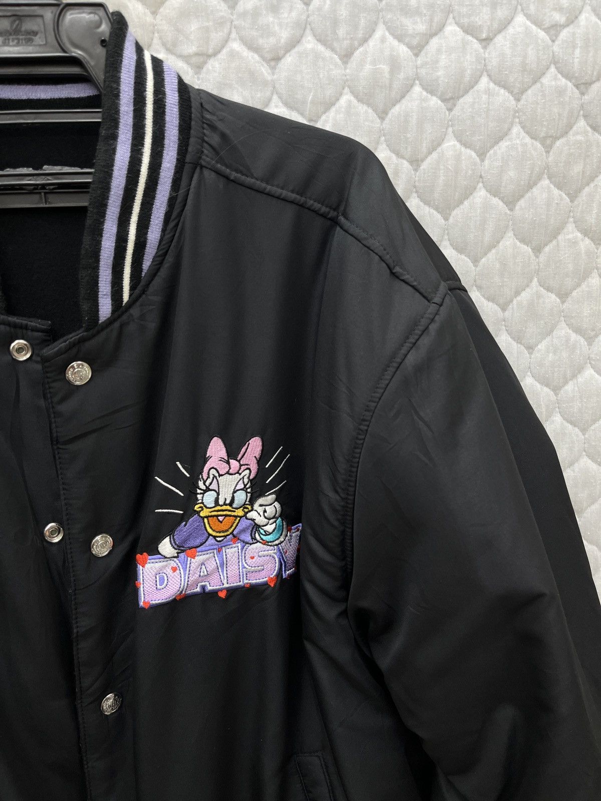 Jeff Hamilton 🔥🔥🔥JEFF HAMILTON DISNEY DAYTONA VARSITY REVERSIBLE JACKET Size US L / EU 52-54 / 3 - 9 Thumbnail