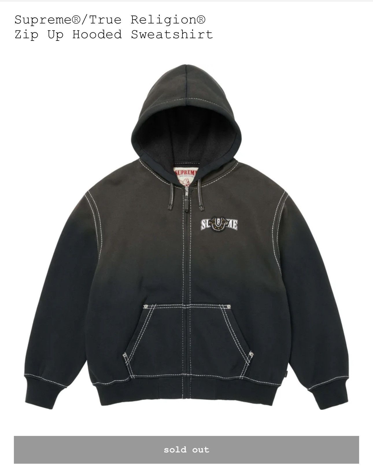 Spyder × Streetwear × Supreme Supreme®/Spyder® Zip Up Hooded