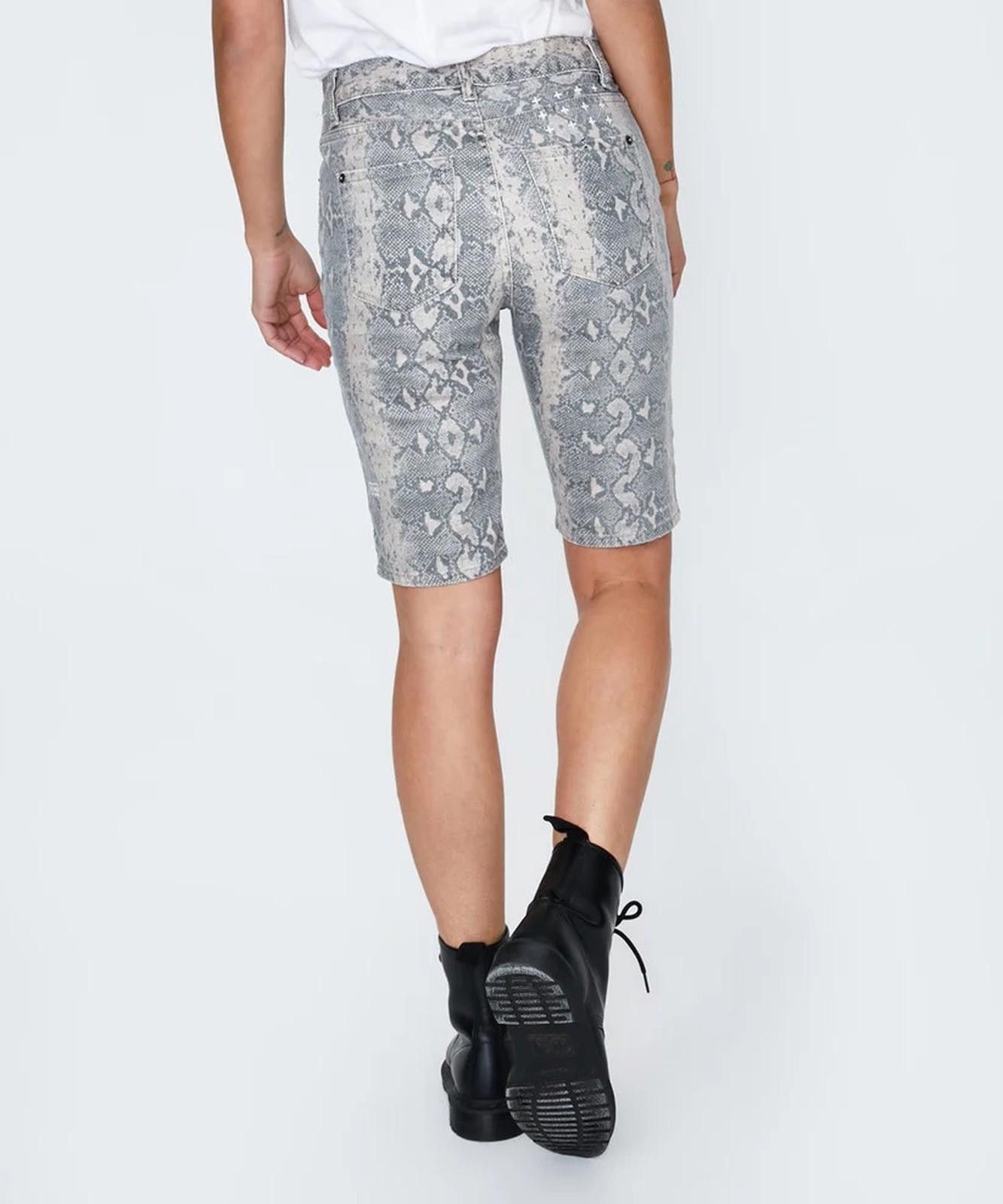 Ksubi new Ksubi womens denim short applaye snake small xs 24 6 Size 24" / US 00 / IT 34 - 3 Thumbnail