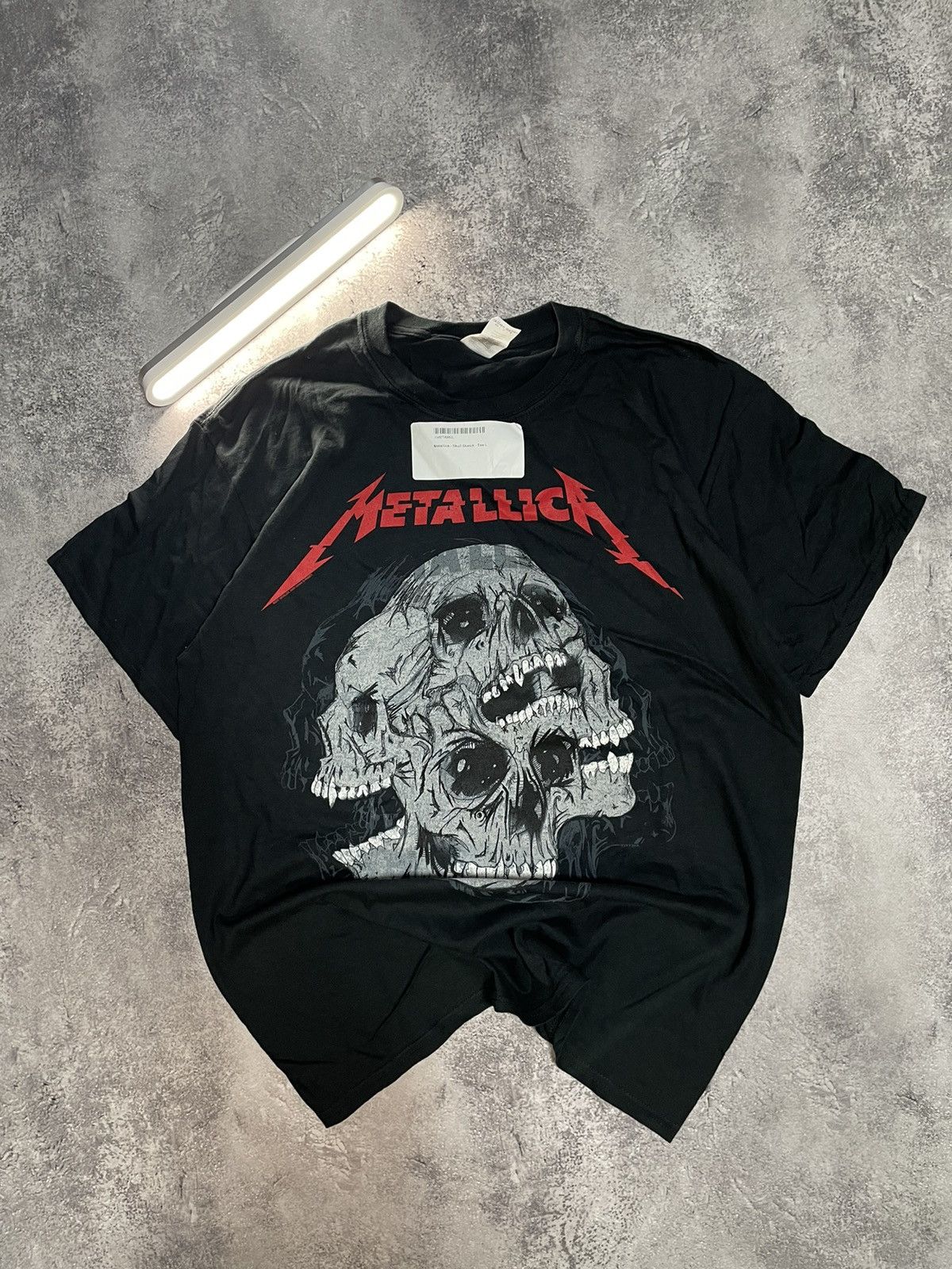 Band Tees ARCHIVE Metallica Pushead Skull Death Is Pain Vtg Tee Size US L / EU 52-54 / 3 - 1 Thumbnail