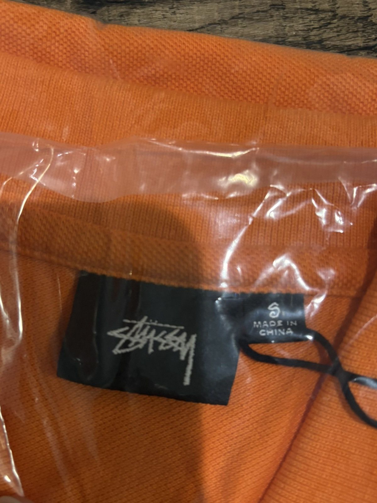 Nike Stussy Polo Orange Size US S / EU 44-46 / 1 - 4 Thumbnail