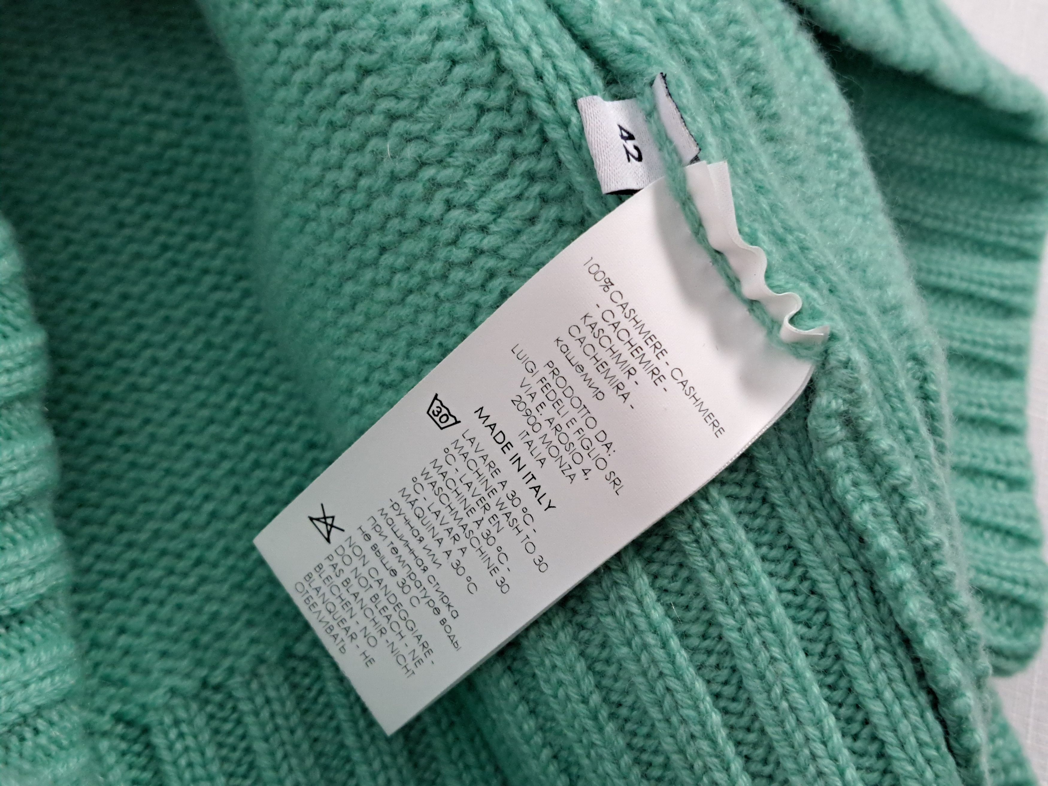 Fedeli FEDELI Derby Edera cashmere turtleneck. Size 42IT Size M / US 6-8 / IT 42-44 - 7 Thumbnail