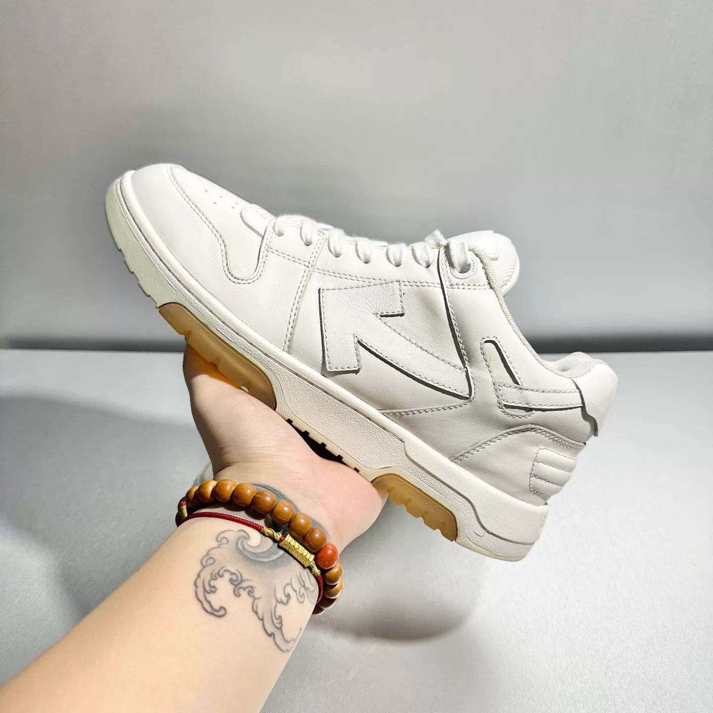 Off-White Off-White pure white low-top sneakers 44 EU like new Size US 11 / EU 44 - 9 Thumbnail