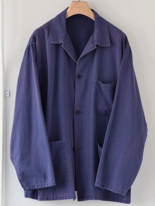 ジャケット・アウター COMOLI COTTON DRILL WORK JACKET Comoli Comoli Cotton Drill Work Jacket Fade Blue | Grailed