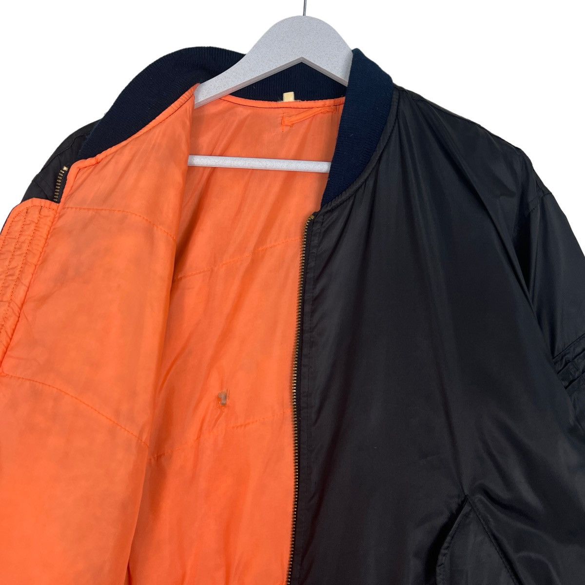 Japanese Brand 🔥 VINTAGE RIOT RIOT MA 1 BOMBER JACKET Size US M / EU 48-50 / 2 - 10 Thumbnail