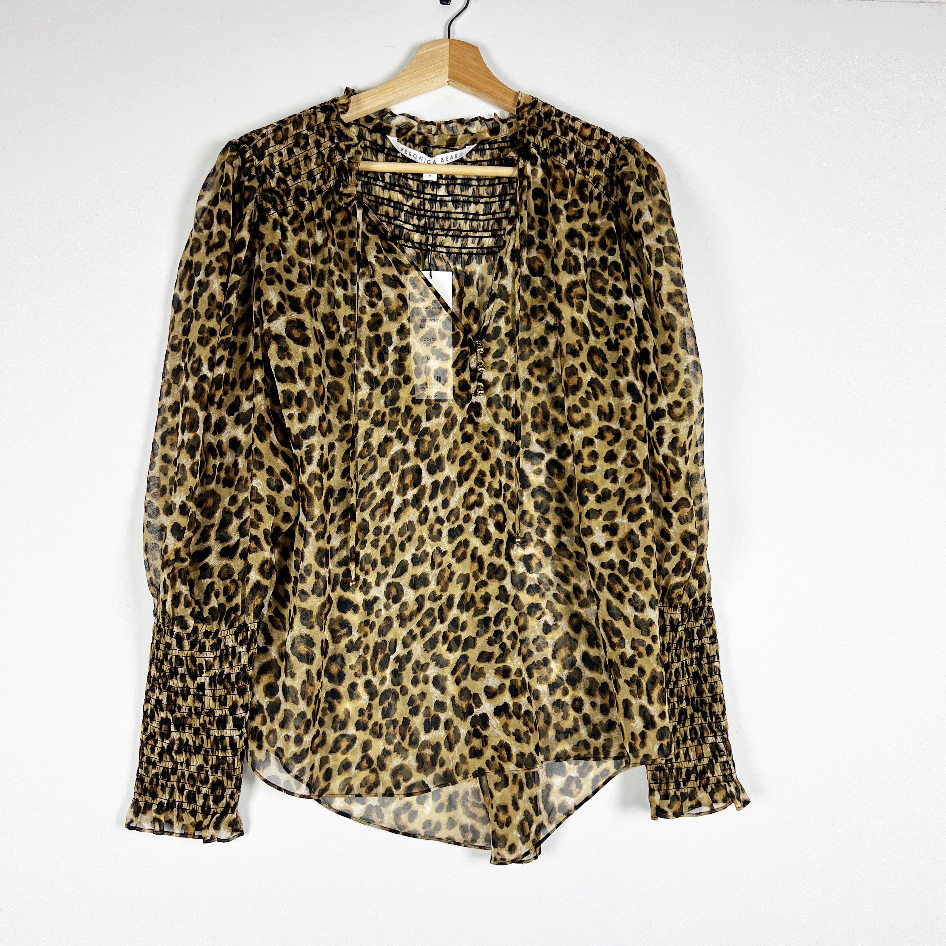 Veronica Beard NEW Veronica Beard Jaz Silk Chiffon Size M / US 6-8 / IT 42-44 - 1 Thumbnail