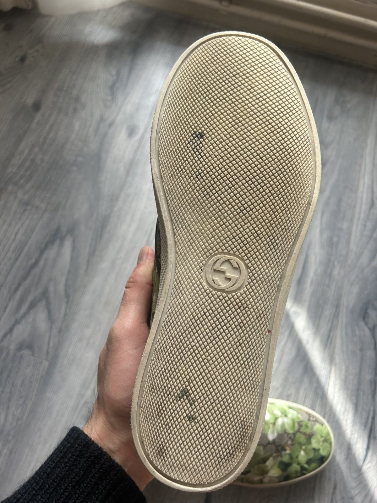 Gucci Gucci Floral Slip-On Sneakers Size US 7.5 / EU 40-41 - 8 Thumbnail