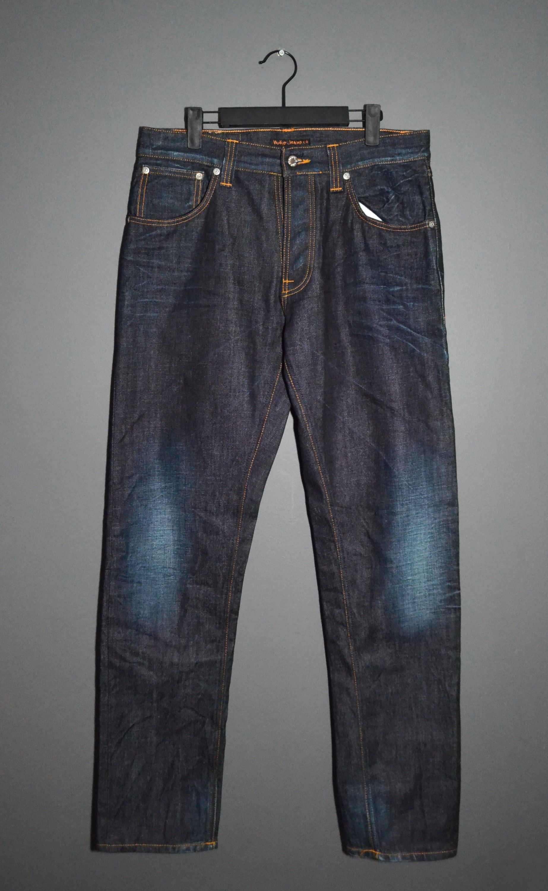 Nudie Jeans Nudie Jeans Big Bnegt Dark Crinkle 32 34 Cotton Size US 32 / EU 48 - 1 Thumbnail