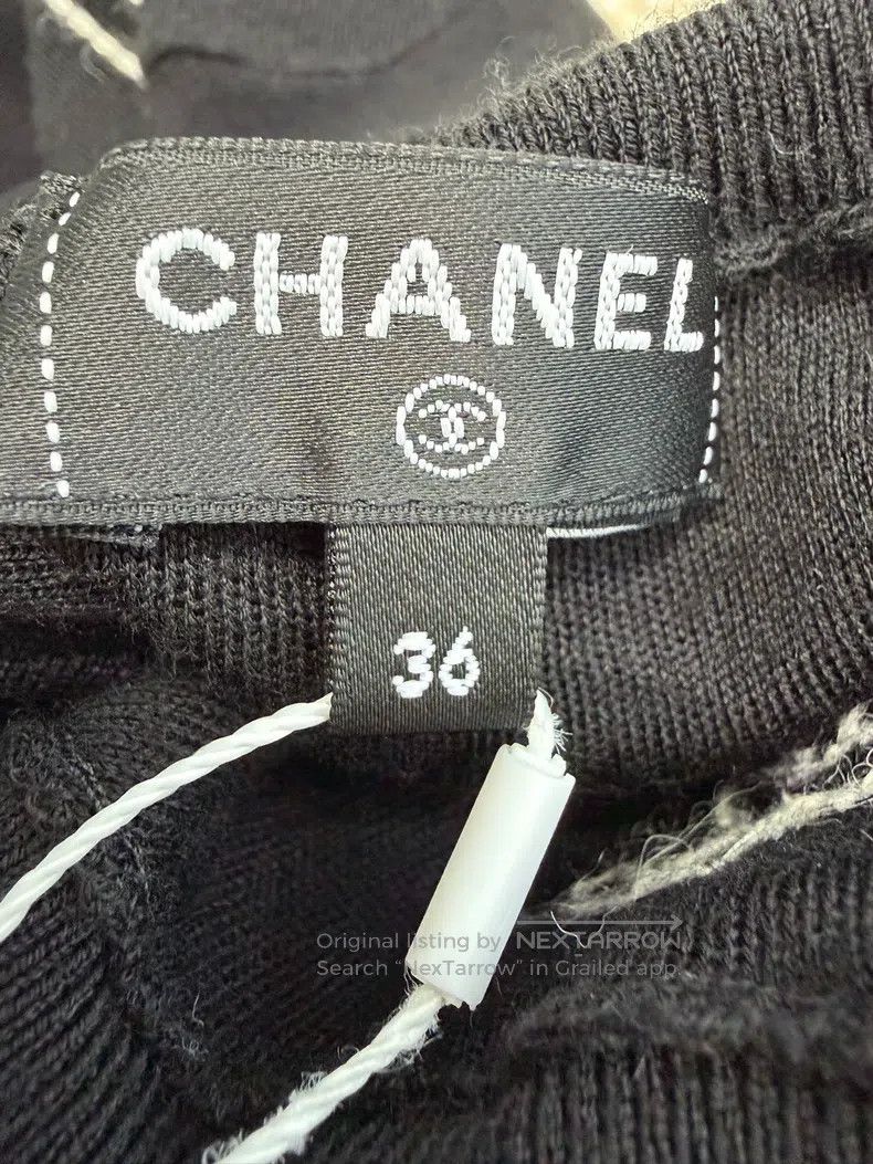 Chanel Chanel Ski series black undershirt Size XS / US 0-2 / IT 36-38 - 4 Thumbnail