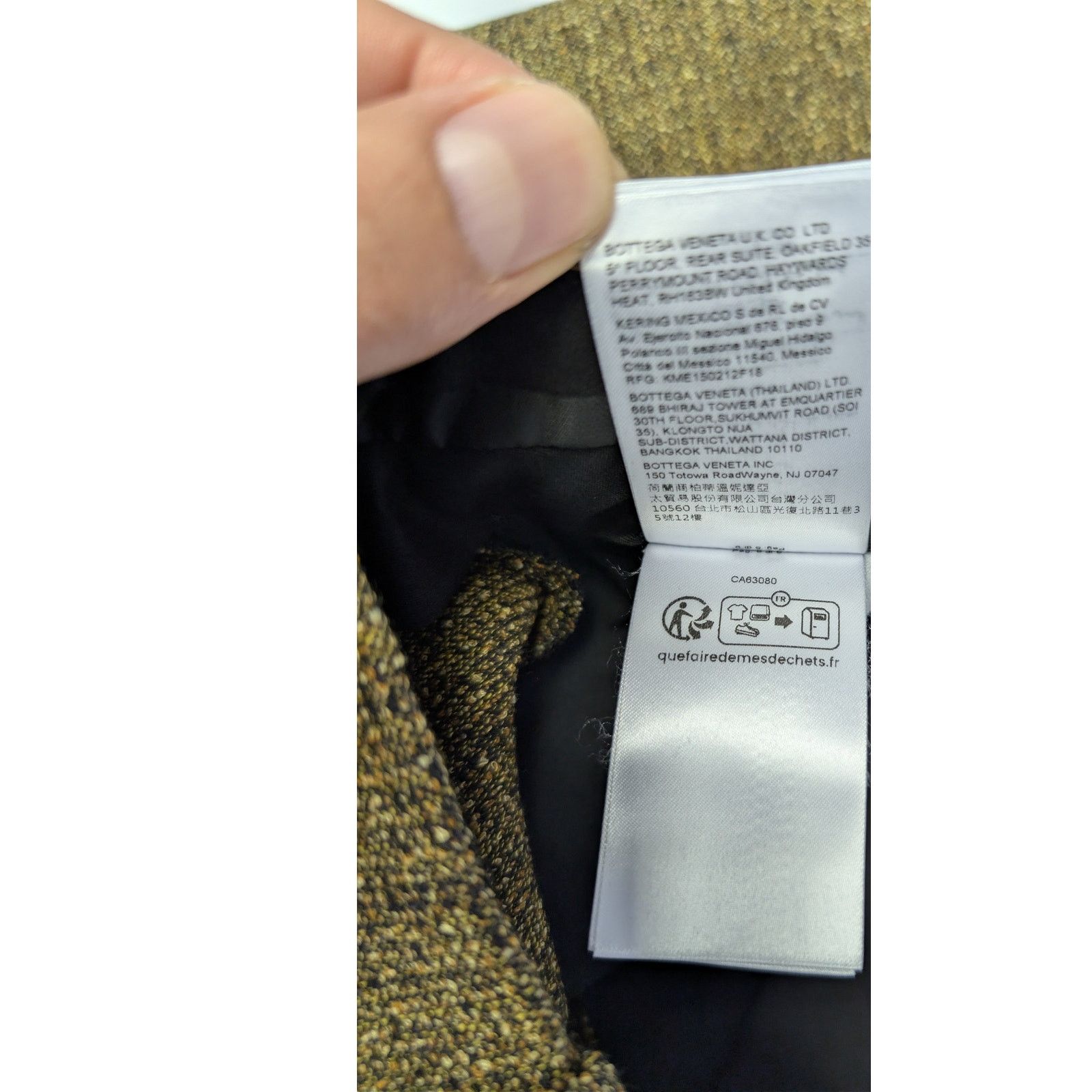 Bottega Veneta o1rshd1 Q:2 / Double Compact Cotton Frise Trousers Pants Size US 36 / EU 52 - 19 Thumbnail