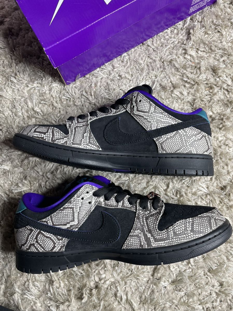 Nike SB Deshawn Jordan x Nike Dunk Low Sb Copperhead Size US 10.5 / EU 43-44 - 3 Thumbnail