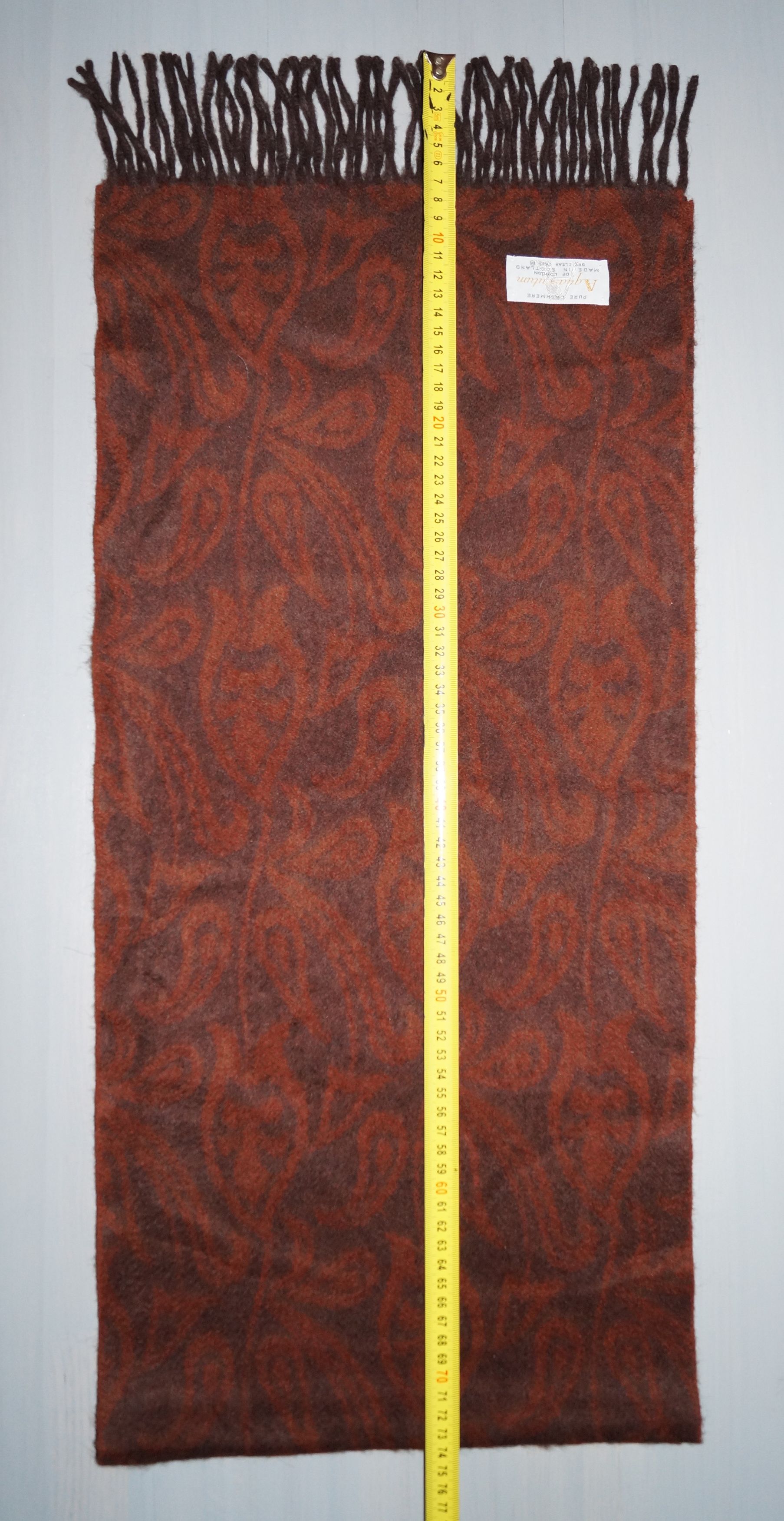 Aquascutum Aquascutum men's Cashmere Scarf Size ONE SIZE - 6 Thumbnail