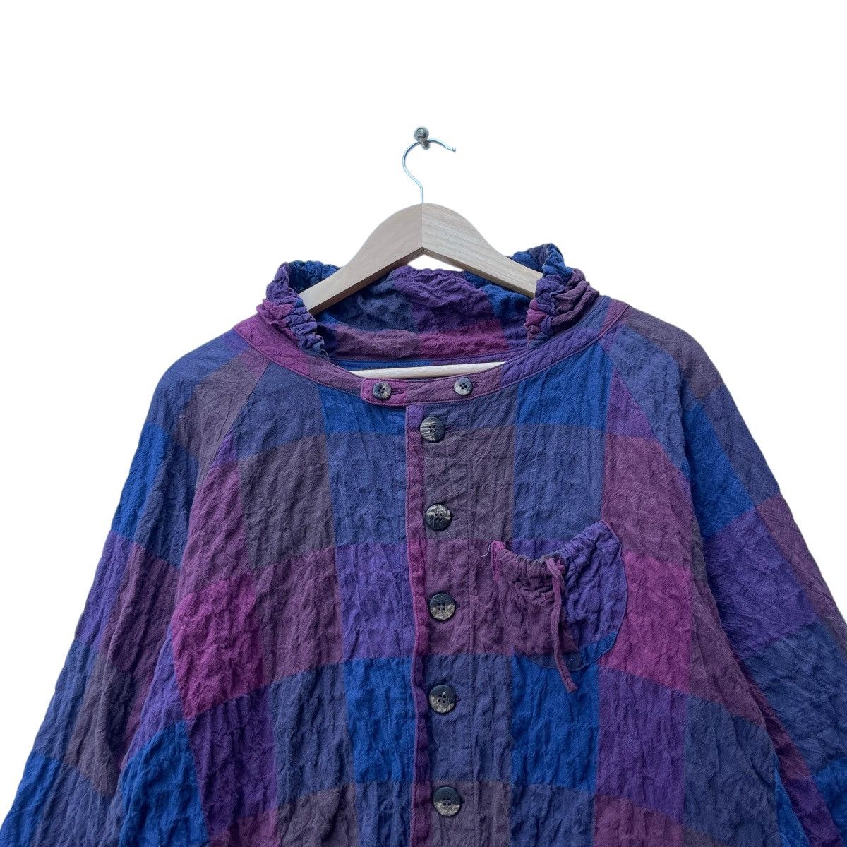 💥Rare Japanese Brand Dartisula Checked Pleat Please
