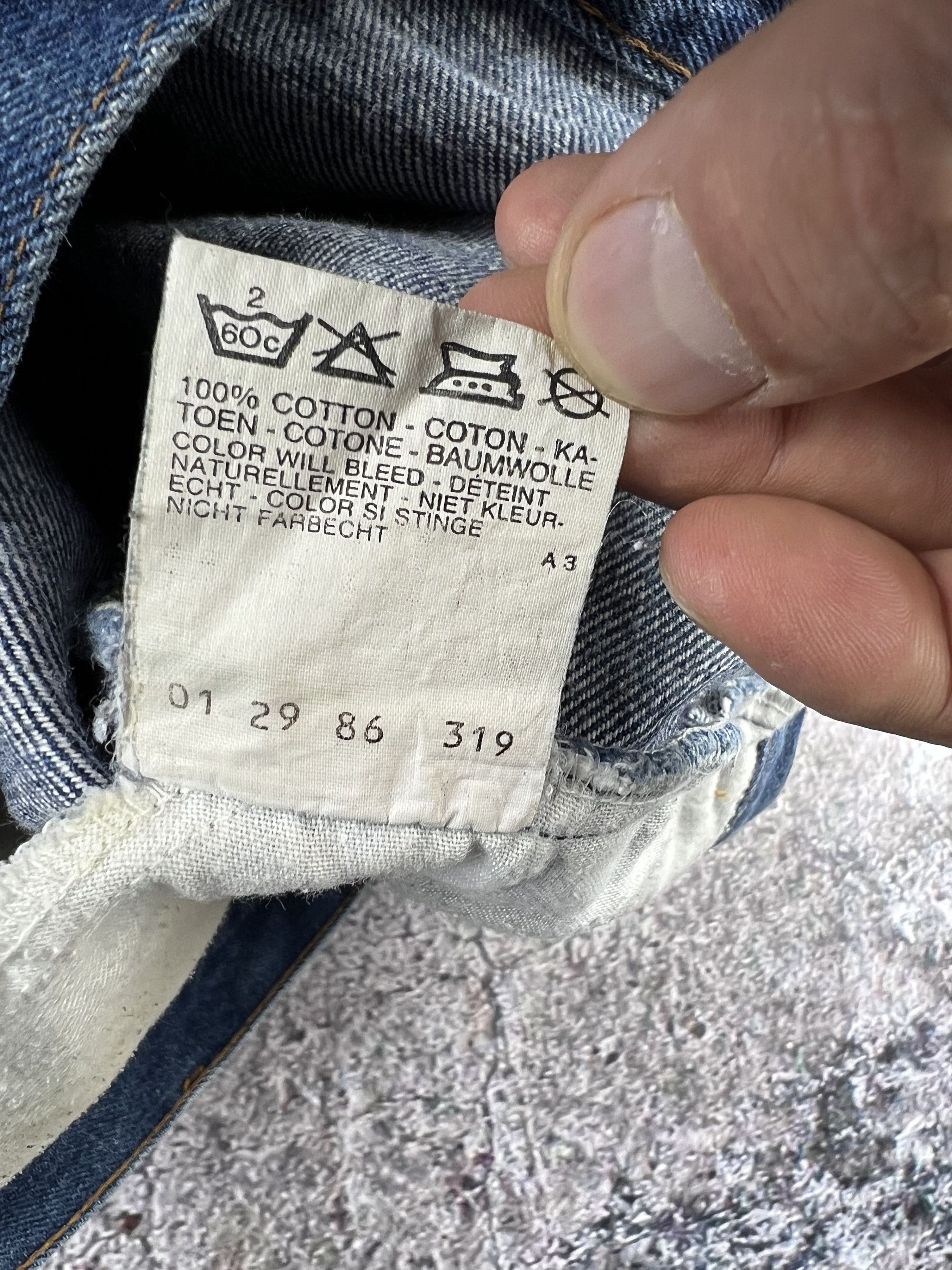 Levi's × Levi's Vintage Clothing Vintage Levis Orange Tab Denim Jeans Size US 42 / EU 58 - 7 Thumbnail