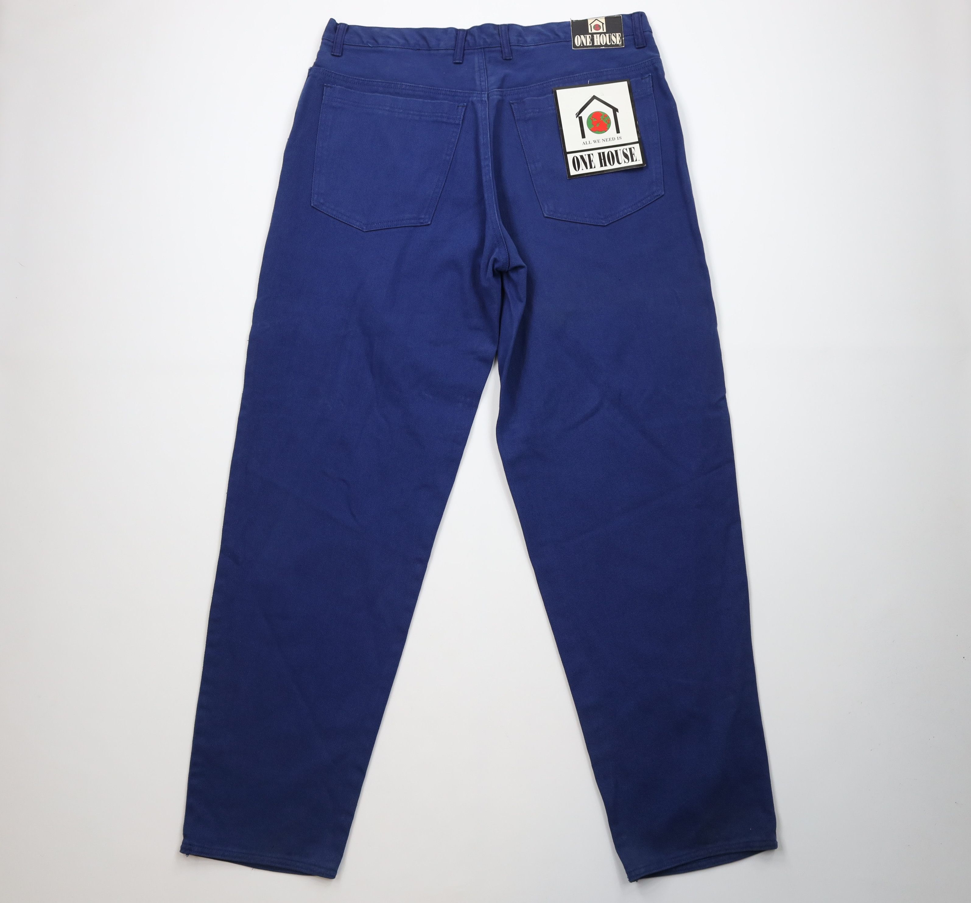 Vintage Deadstock Vintage 90s Streetwear Fit Skateboard Jeans Blue Size US 40 / EU 56 - 10 Thumbnail