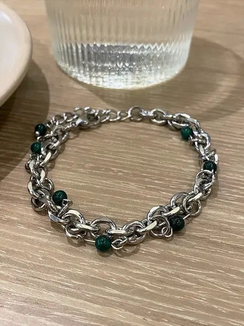 Designer Retro punk bracelet Size ONE SIZE - 1 Thumbnail