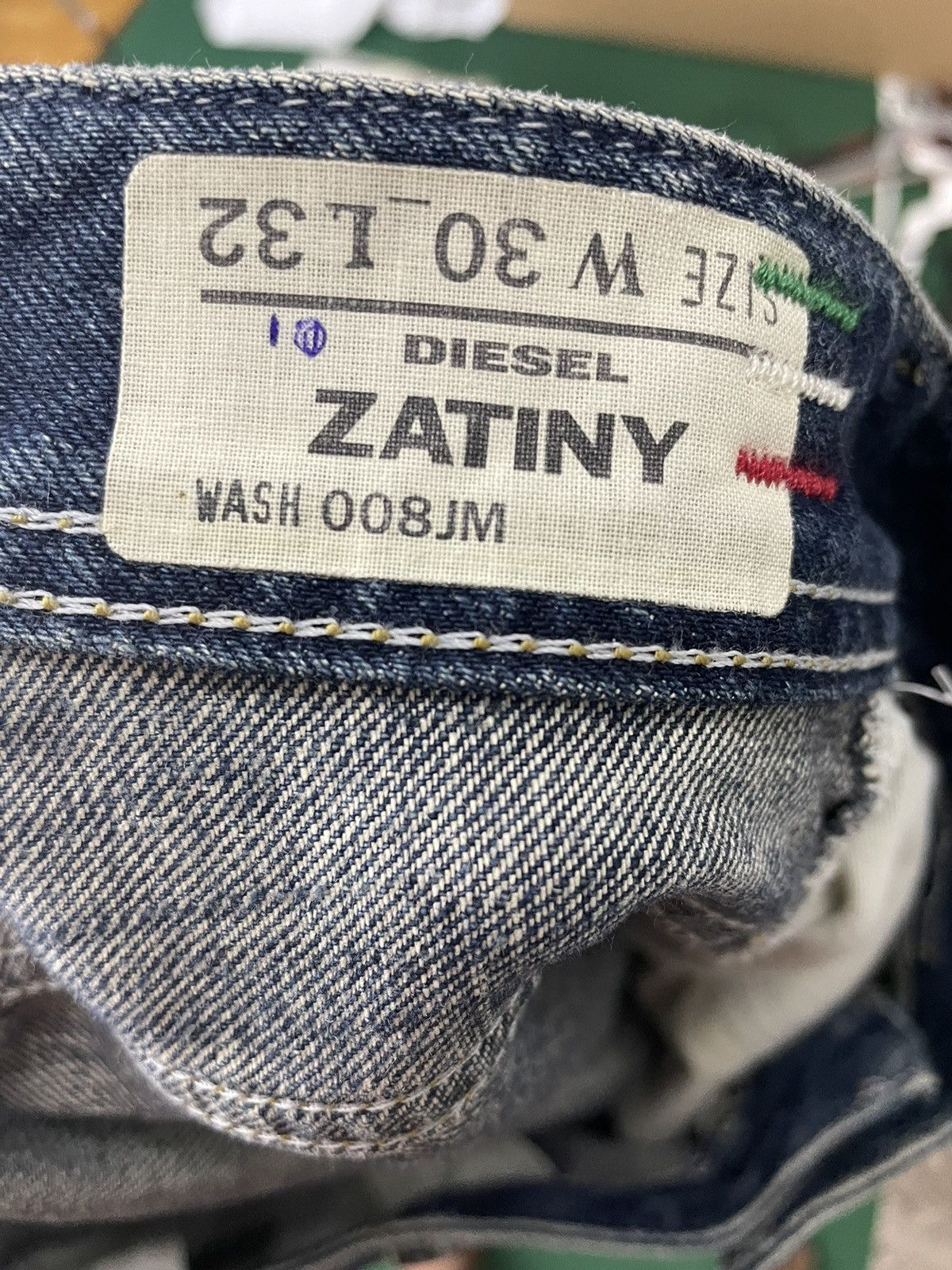 Diesel Vintage Diesel Zatiny Flairs Cut Distressed Jeans Size US 32 / EU 48 - 10 Thumbnail