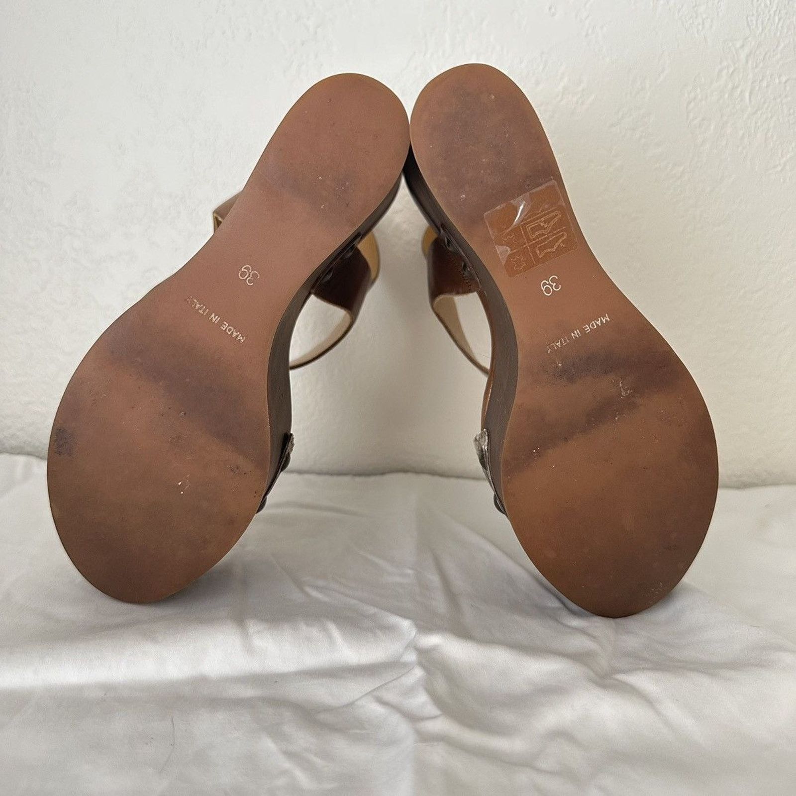 Lanvin seen on Jessica Simpson Watersnake Wooden Wedge Sandal EU 39 Size US 8 / IT 38 - 9 Thumbnail