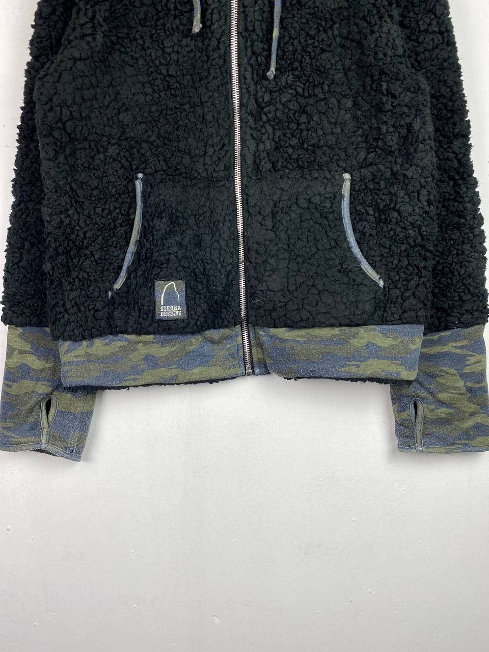 Sierra Designs sierra design fleece jacket camo finishing net lining Size US XL / EU 56 / 4 - 3 Thumbnail
