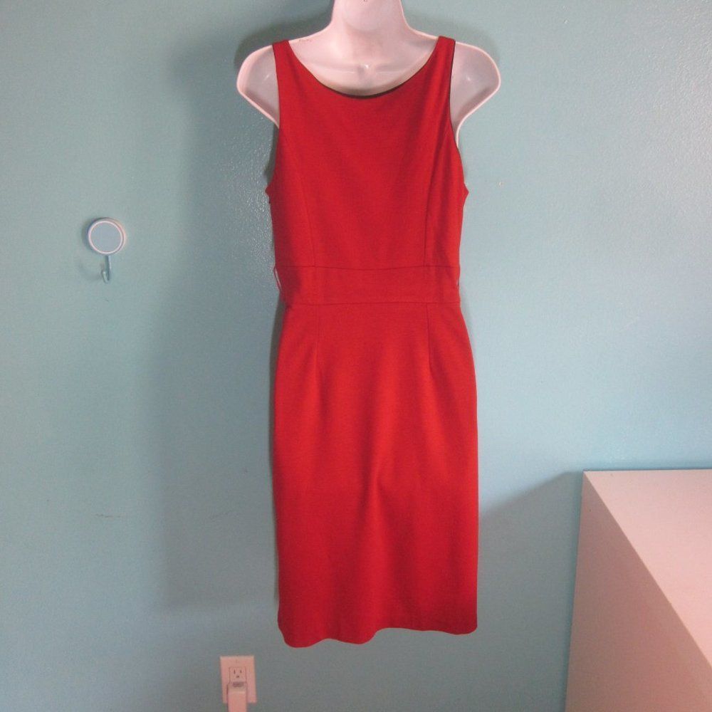 Eva Franco Eva Franco Red Dress Size 4 Size S / US 4 / IT 40 - 4 Thumbnail