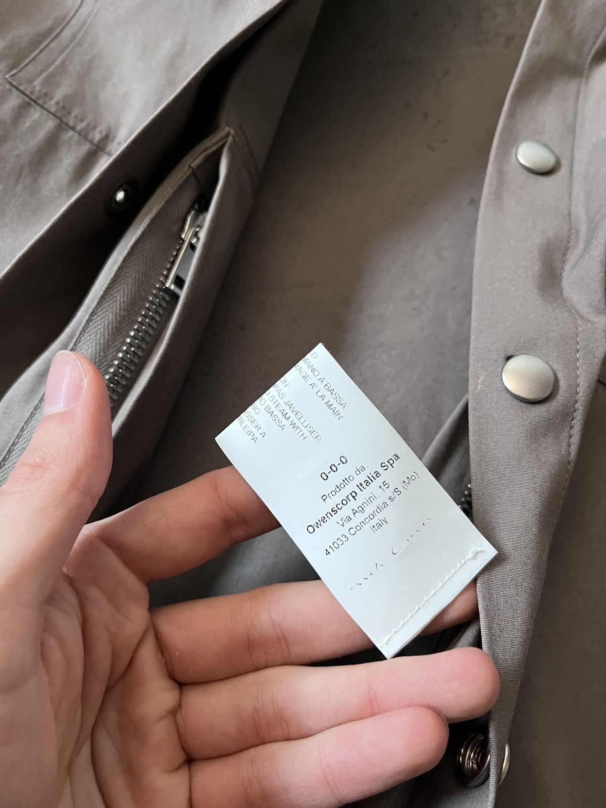 Rick Owens Rick Owens S/S 2020 Tecuatl UFW overshirt light jacket Size US M / EU 48-50 / 2 - 22 Thumbnail